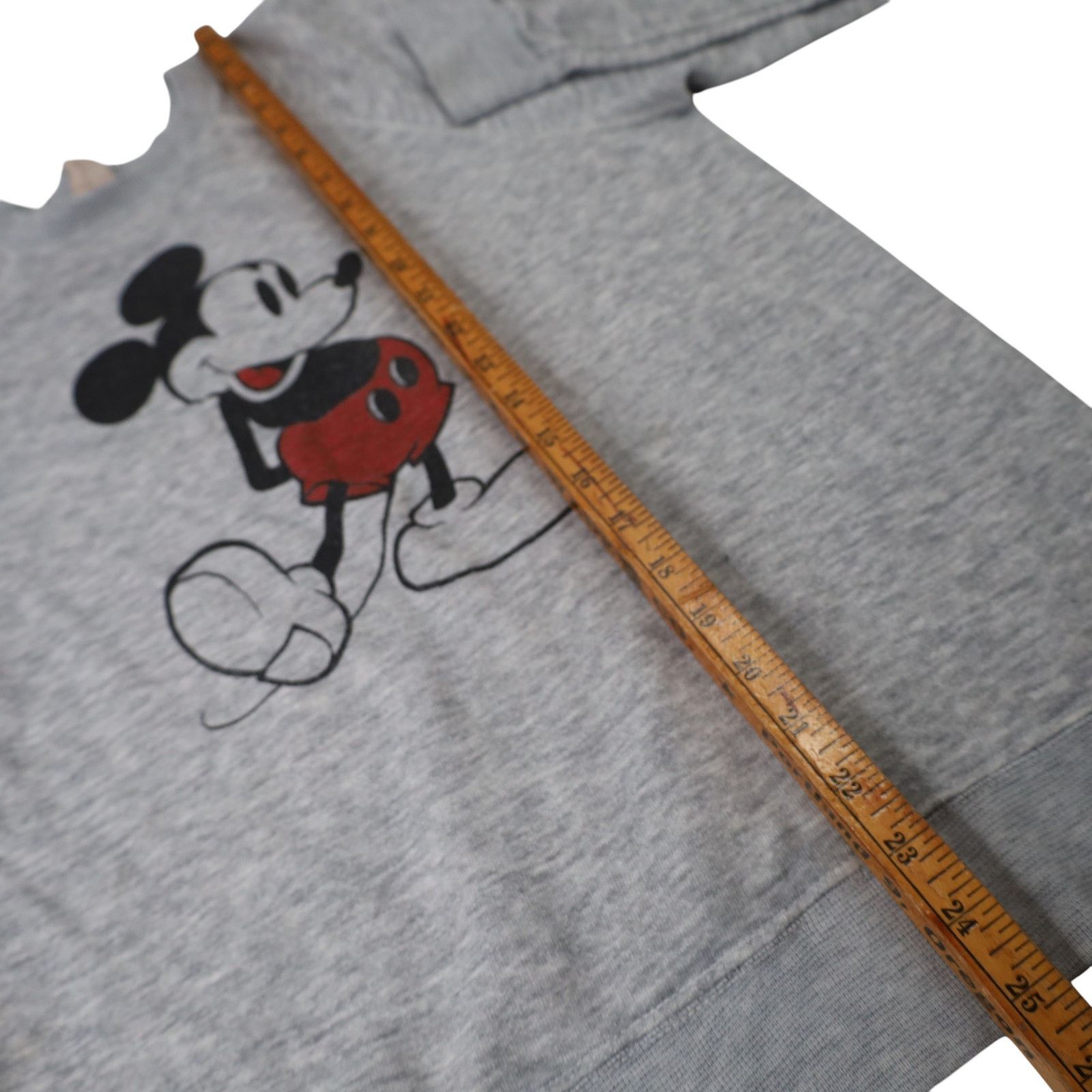 Disney Vintage Disney Mickey Mouse Graphic Heather Gray Sweatshirt Size US M / EU 48-50 / 2 - 8 Thumbnail