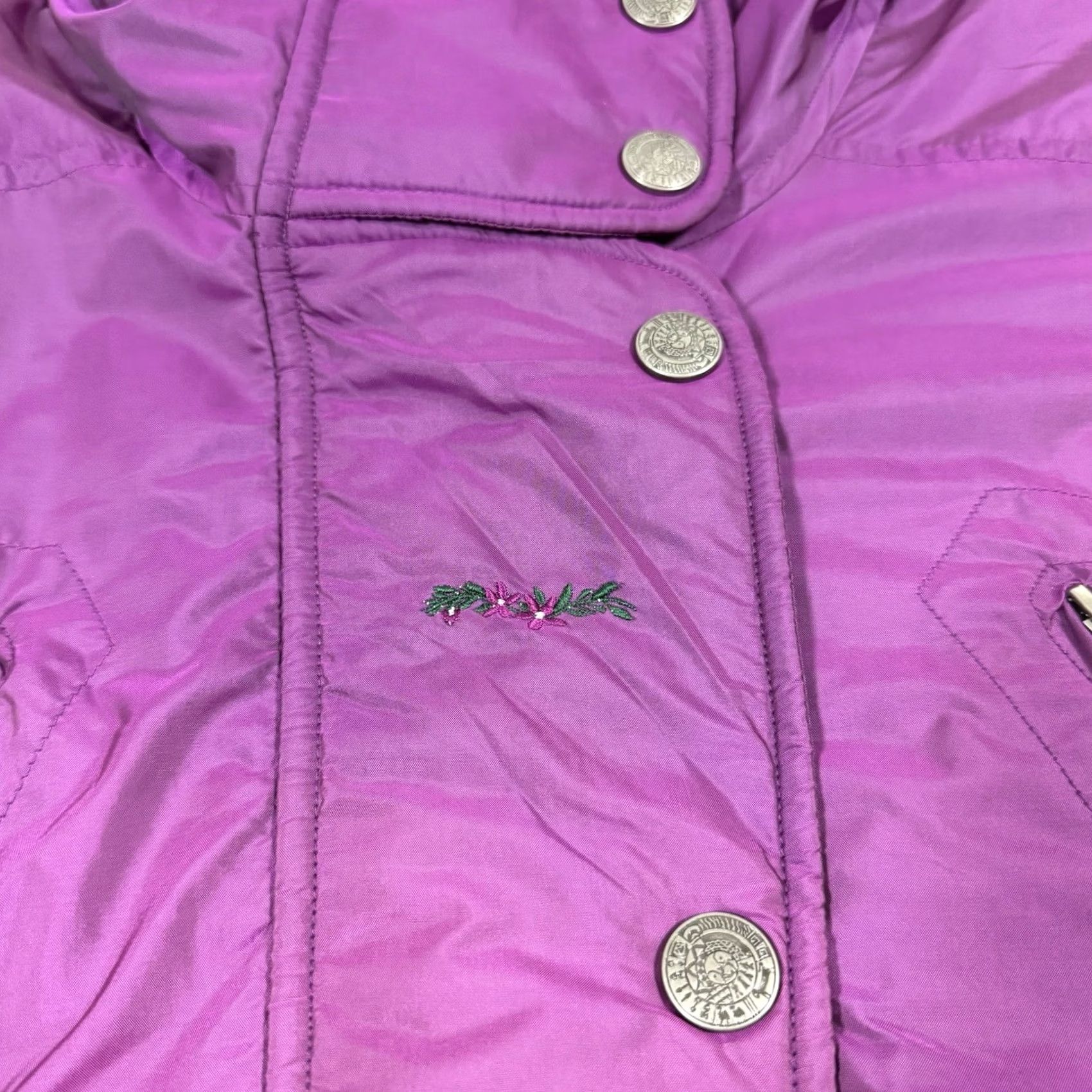 Vintage OSSI Skiwear Puffer Jacket Women's XS S? Purple Size S / US 4 / IT 40 - 5 Thumbnail