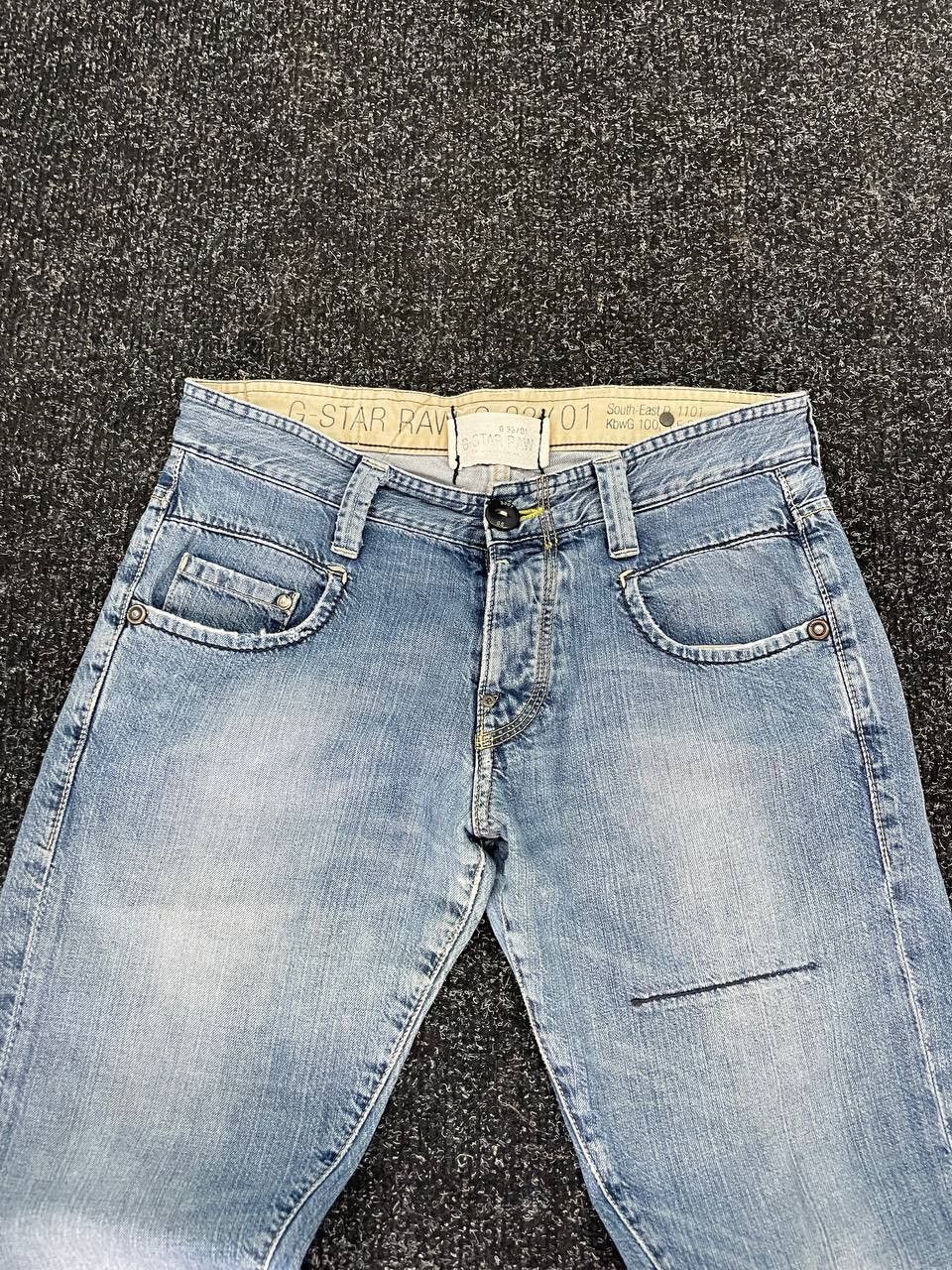 G-Star × Hysteric Glamour × Le Grande Bleu (L.G.B.) Gstar HYSTERIC GLAMOUR BALENCIAGA STYLE FLARED PANTS Size US 31 - 3 Thumbnail