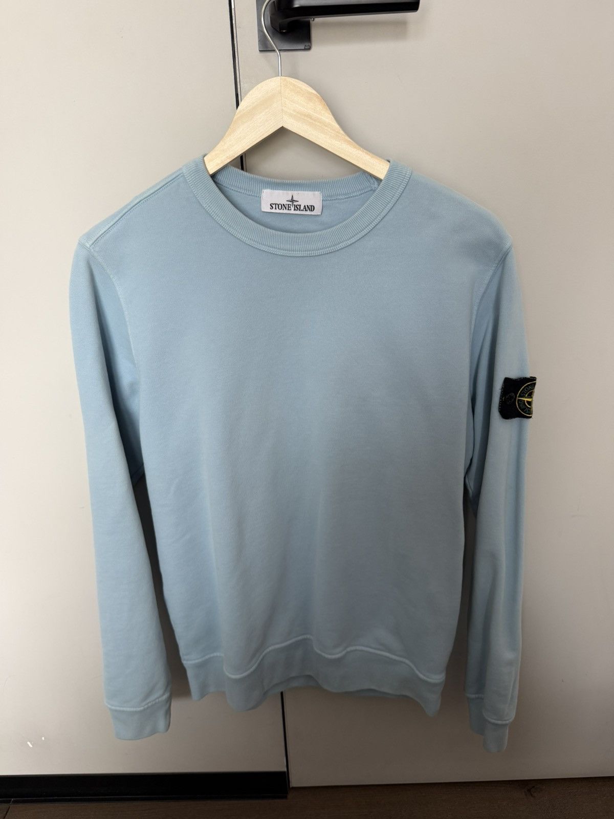 Stone Island Stone Island Light Blue Sweatshirt Size US S / EU 44-46 / 1 - 1 Thumbnail