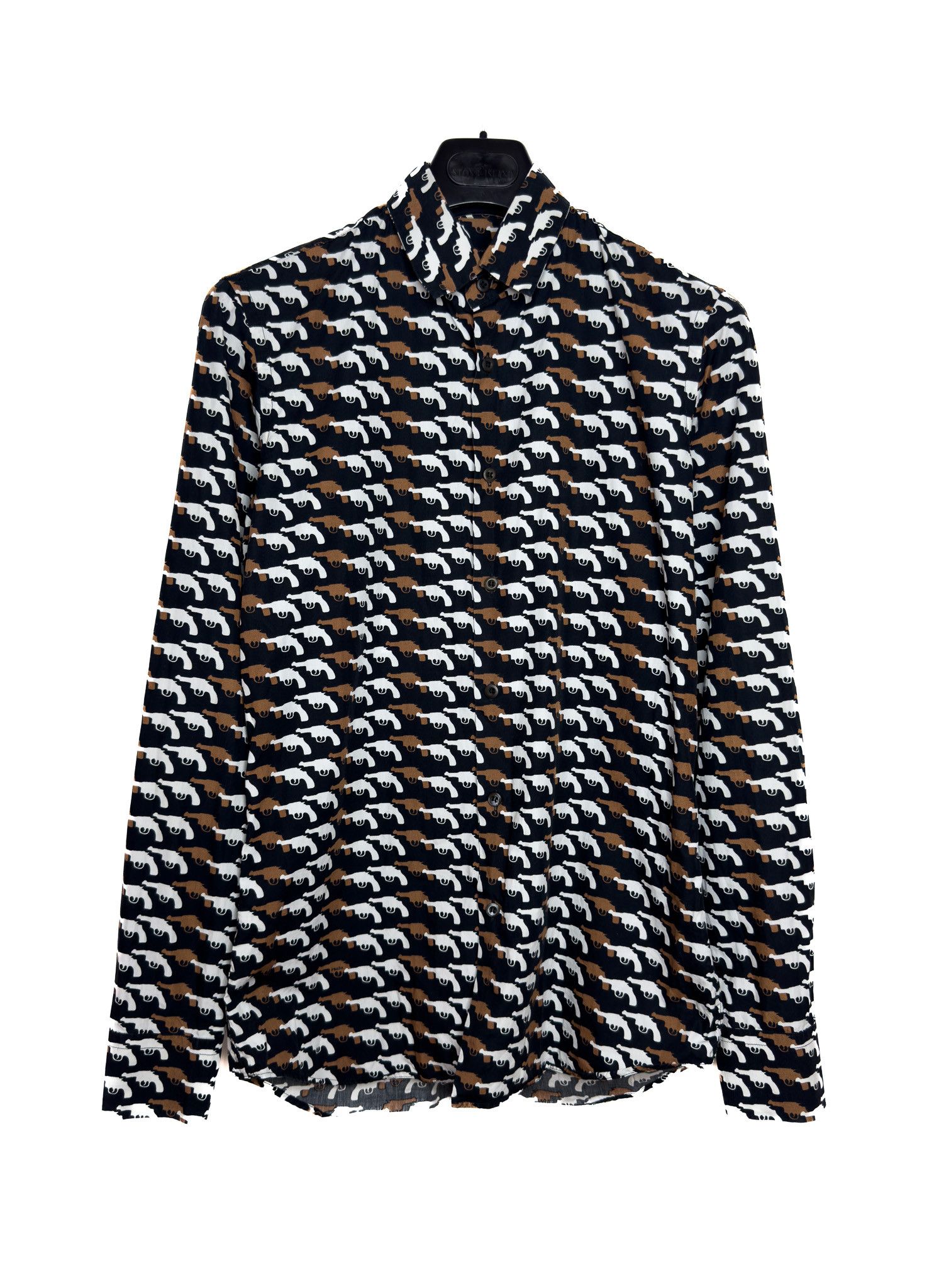 Prada ARCHIVE MAIN LINE REVOLVERS PRINTED SHIRT | Grailed