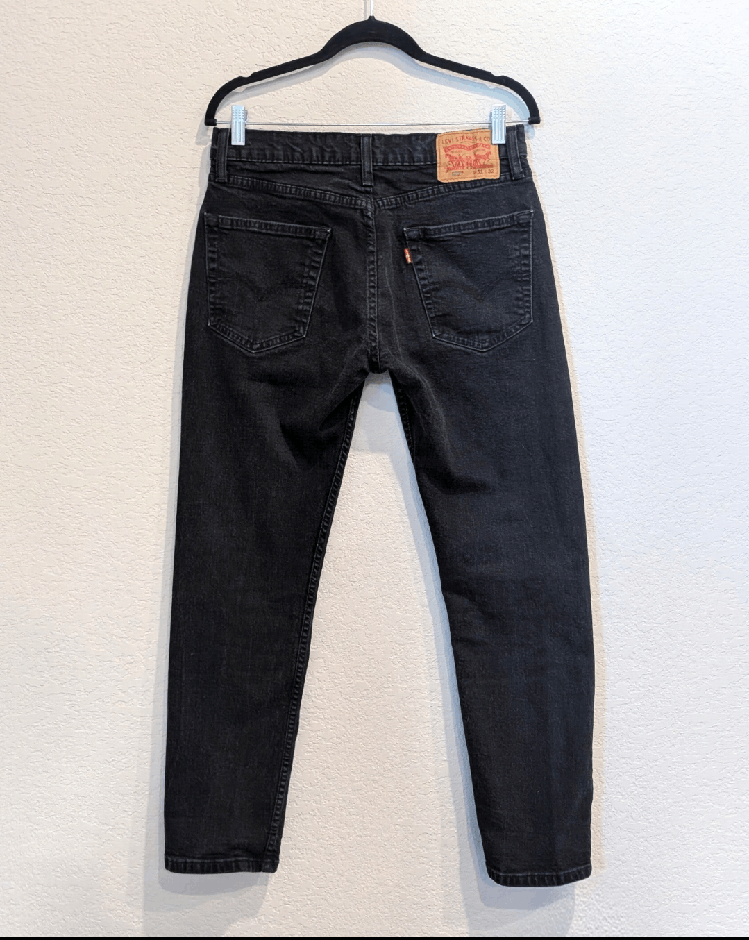 Levi's Levi's 502 Taper Black Jeans Men's Size 31 Size US 31 - 2 Thumbnail