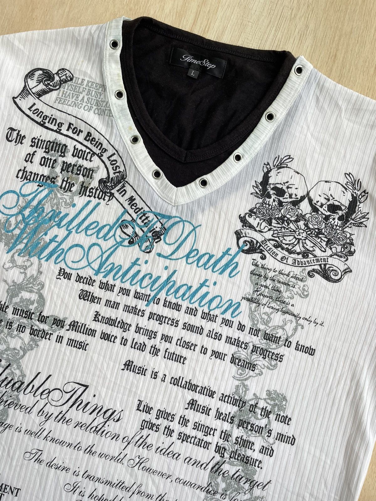 Hysteric Glamour × If Six Was Nine × Japanese Brand Y2k GimeStep Ifsixwasnine Lgb Style Punk Tshirt Size US L / EU 52-54 / 3 - 3 Thumbnail