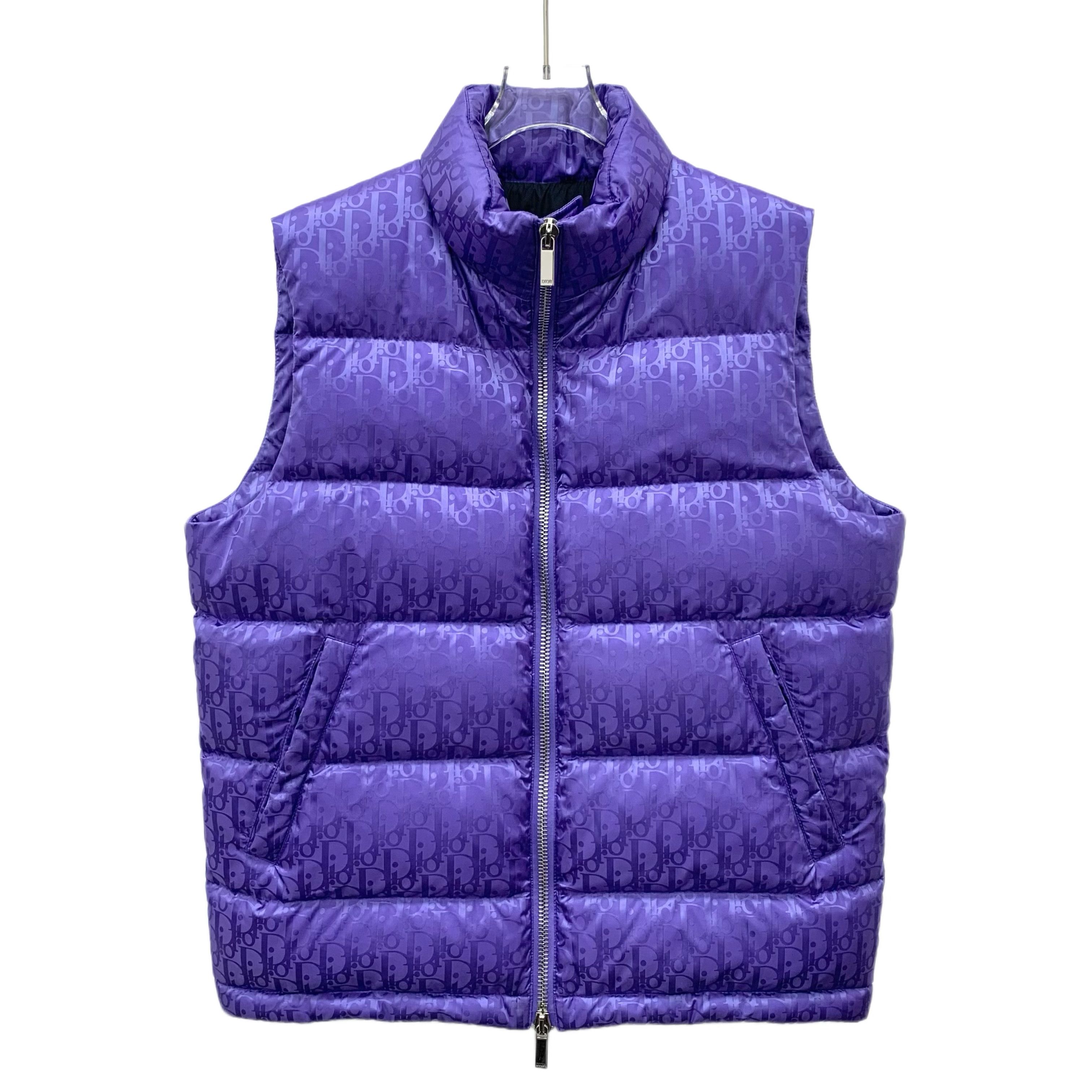 Dior Dior Logo Print Down Vest Purple (46) Size US S / EU 44-46 / 1 - 1 Thumbnail