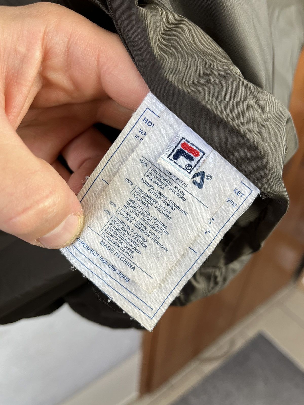 Fila × Vintage Fila - vintage y2k brown puffer vest Size US XL / EU 56 / 4 - 6 Thumbnail