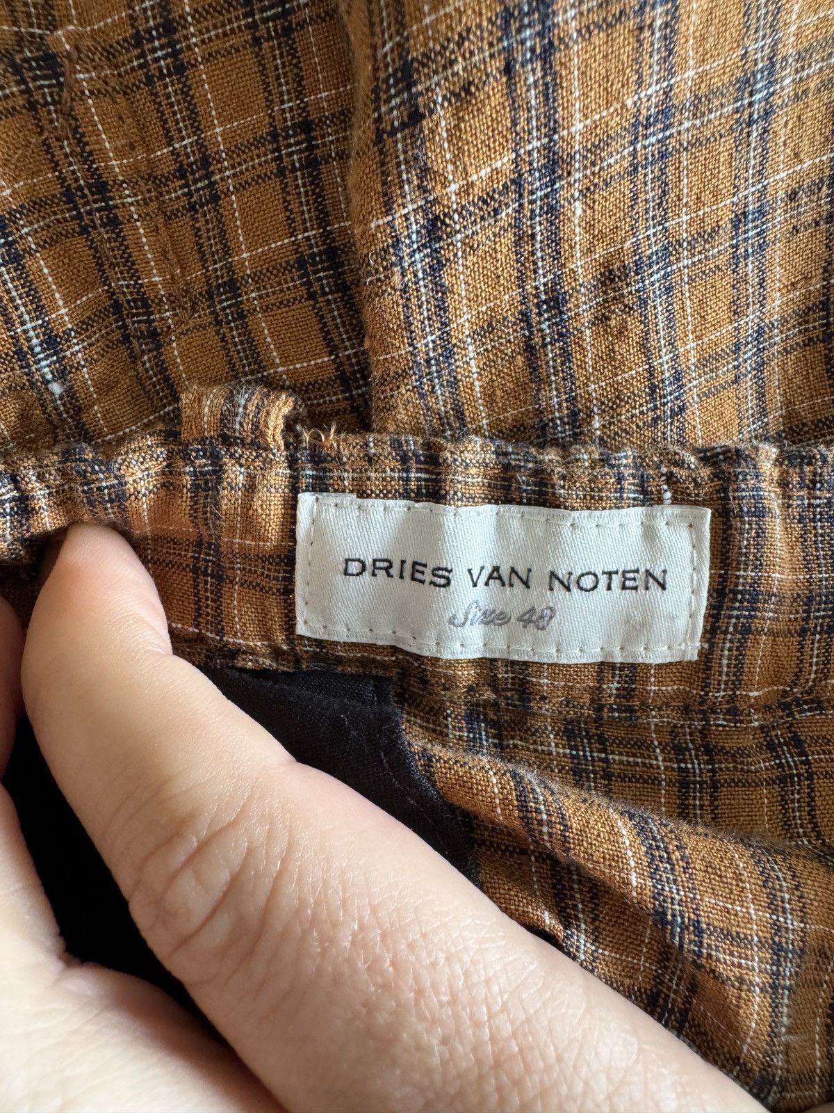 Dries Van Noten Dries van Noten linen suit Size 50R - 8 Thumbnail