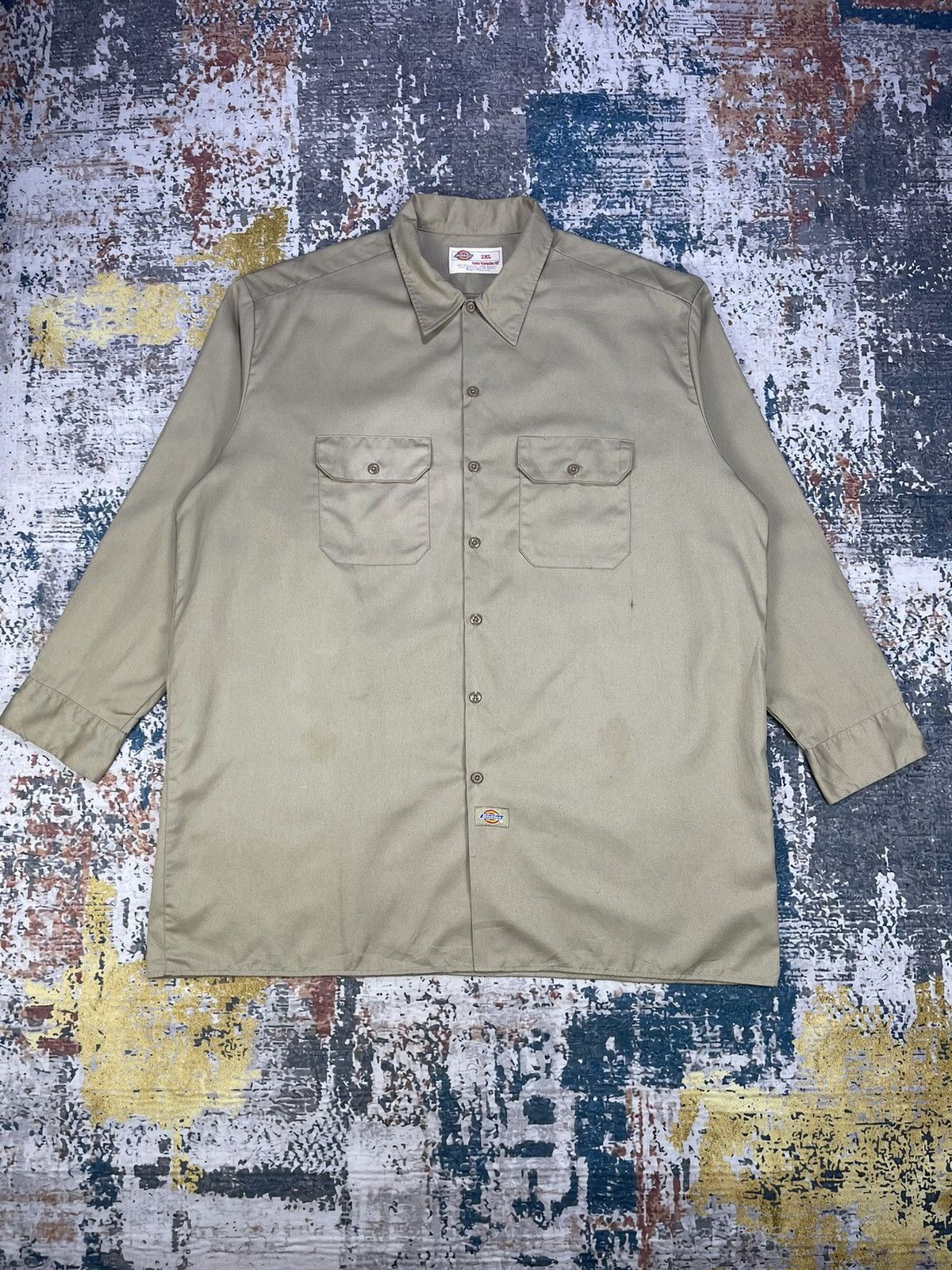 Dickies Vintage Dickies Button Up Workshirts Size US XXL / EU 58 / 5 - 1 Thumbnail