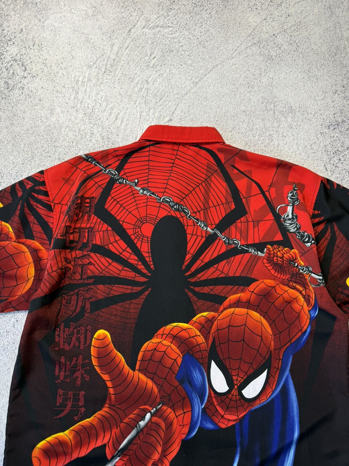 Marvel Comics Vintage Changes Spiderman 2001 AOP Button Up Shirt Size US M / EU 48-50 / 2 - 20 Thumbnail