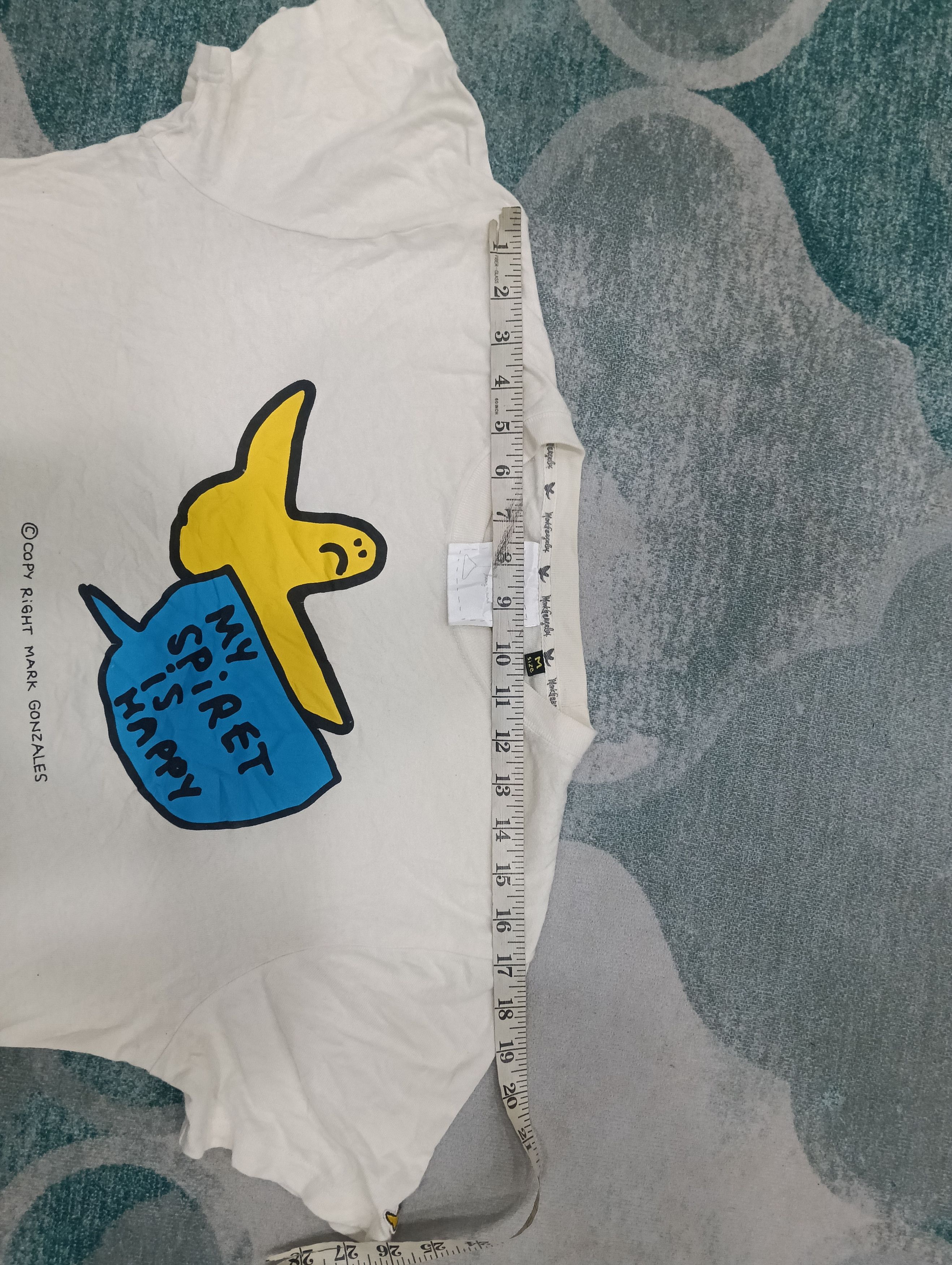 Japanese Brand Mark Gonzales Streetwear Style Tee Size US M / EU 48-50 / 2 - 12 Thumbnail