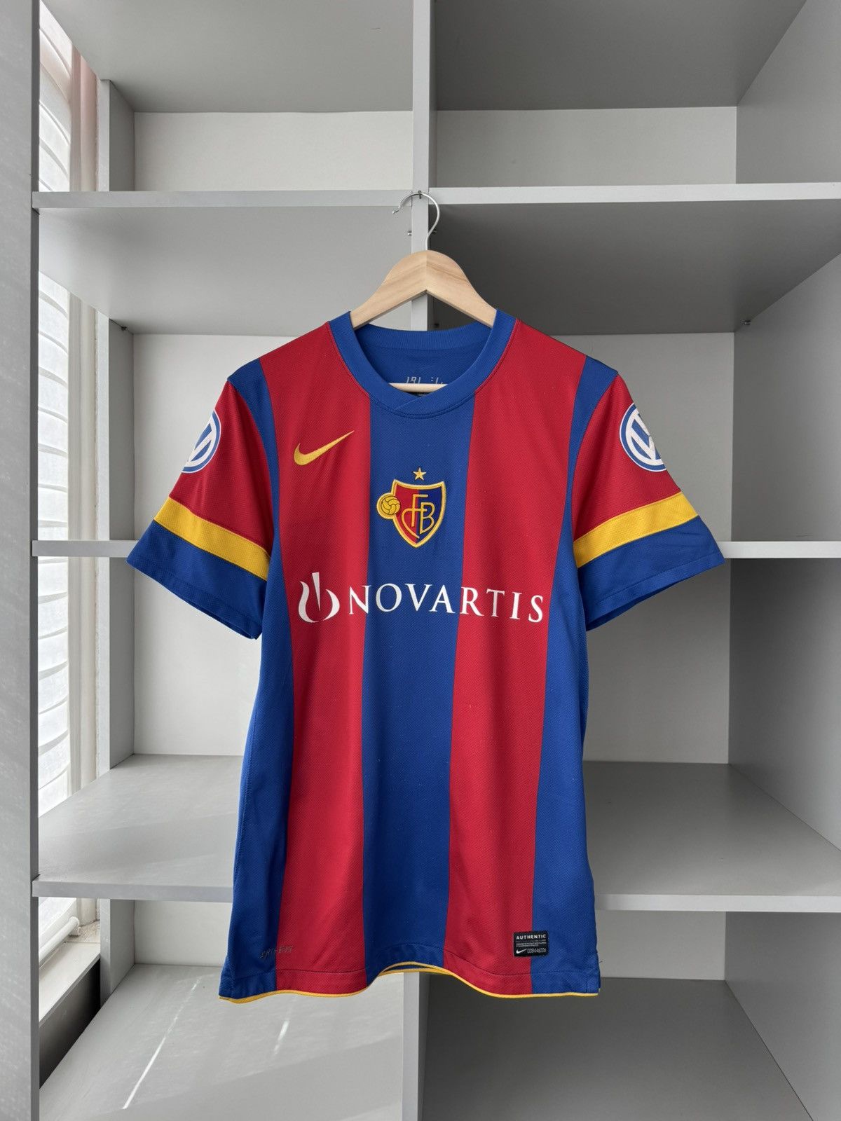 Nike × Vintage Nike Basel Swiss 2010 2012 Vintage Home Jersey Size US S / EU 44-46 / 1 - 1 Thumbnail