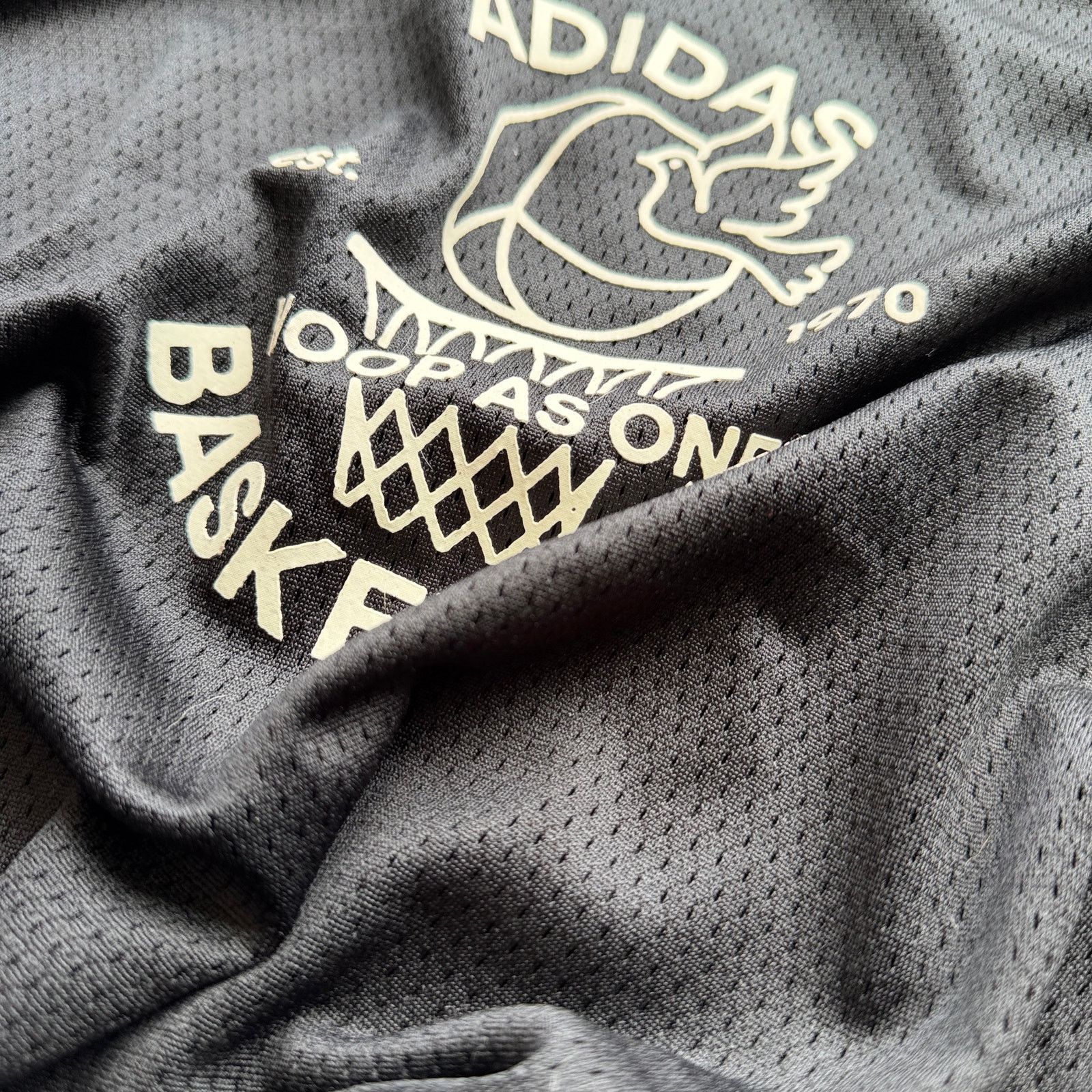 Adidas Adidas Hoop As One Basketball Mesh Jersey Tank Top Womens Size L / US 10 / IT 46 - 3 Thumbnail
