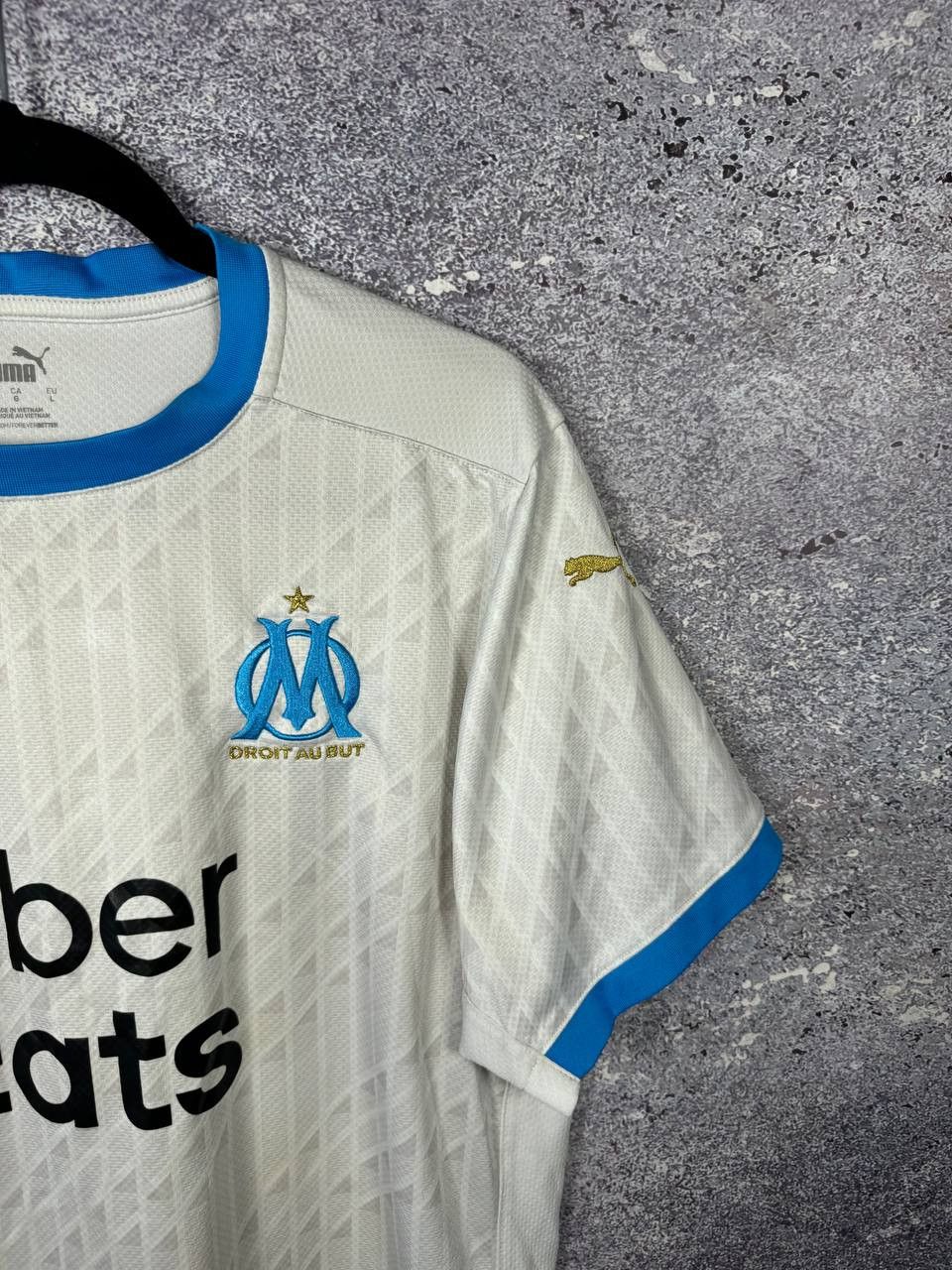Puma × Vintage Olympique Marseille 2020/21 Puma Vintage Soccer Jersey Large Size US L / EU 52-54 / 3 - 7 Thumbnail