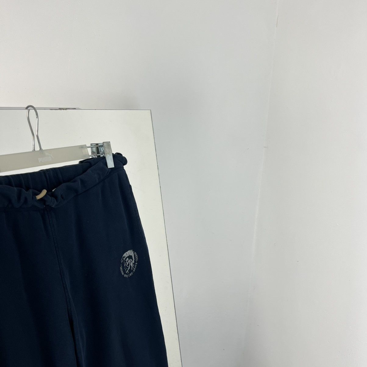 Diesel Vintage Y2K Diesel Baggy Sweatpants Streetwear Style Size US 38 / EU 54 - 3 Thumbnail