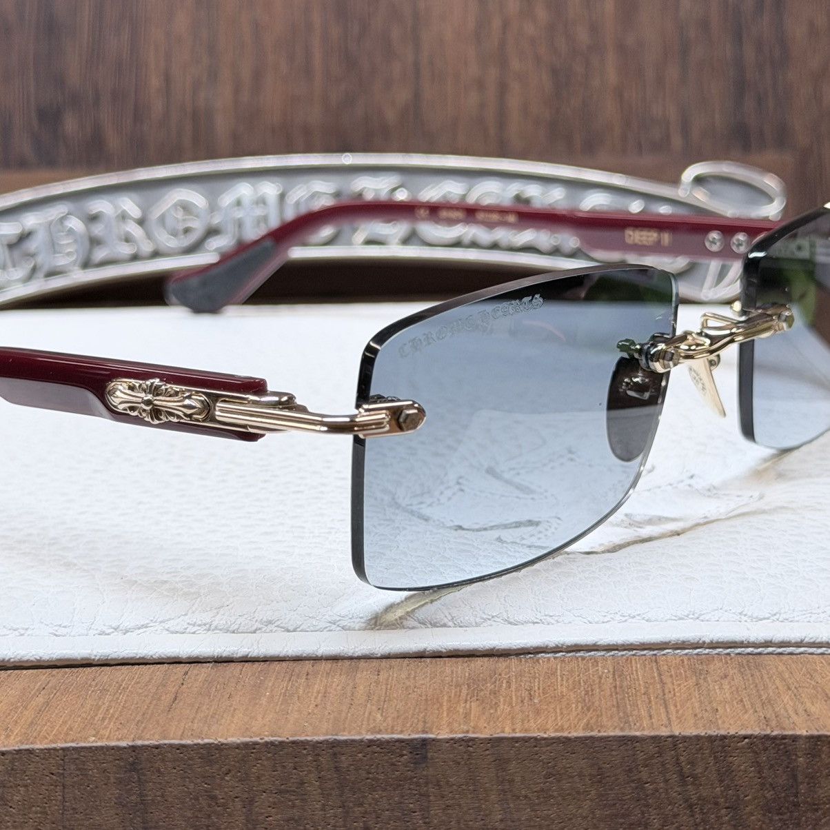 Chrome Hearts Chrome Hearts DEEP II Sunglasses Size ONE SIZE - 8 Thumbnail