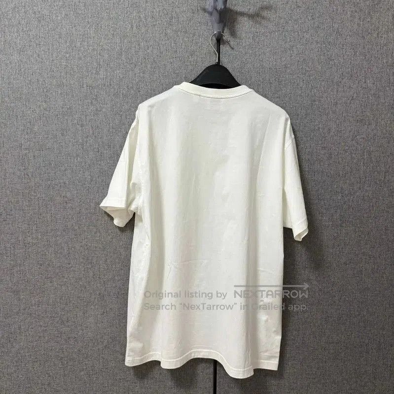 Burberry Burberry White Cotton Logo Pocket T. Size US M / EU 48-50 / 2 - 2 Thumbnail