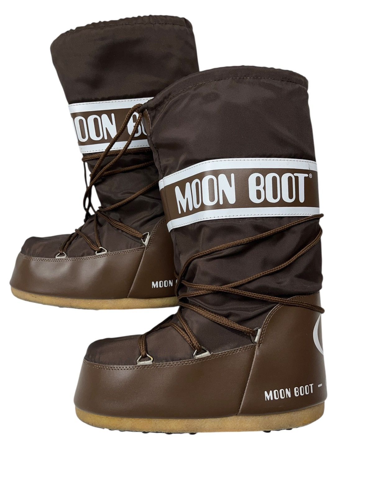 Moon Boot × Vintage Vintage Moon Boot Tecnica Oversized Alaska Brown Boots Size US 10 / EU 43 - 4 Thumbnail