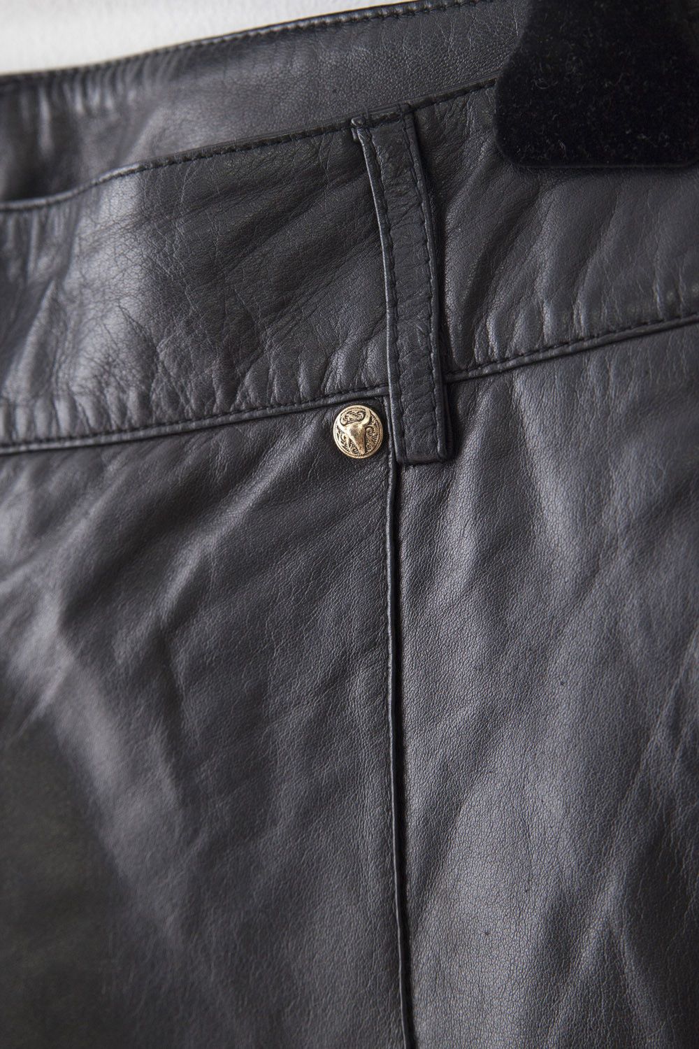 Balmain 2013 leather flare pants Size 26" / US 2 / IT 38 - 3 Thumbnail