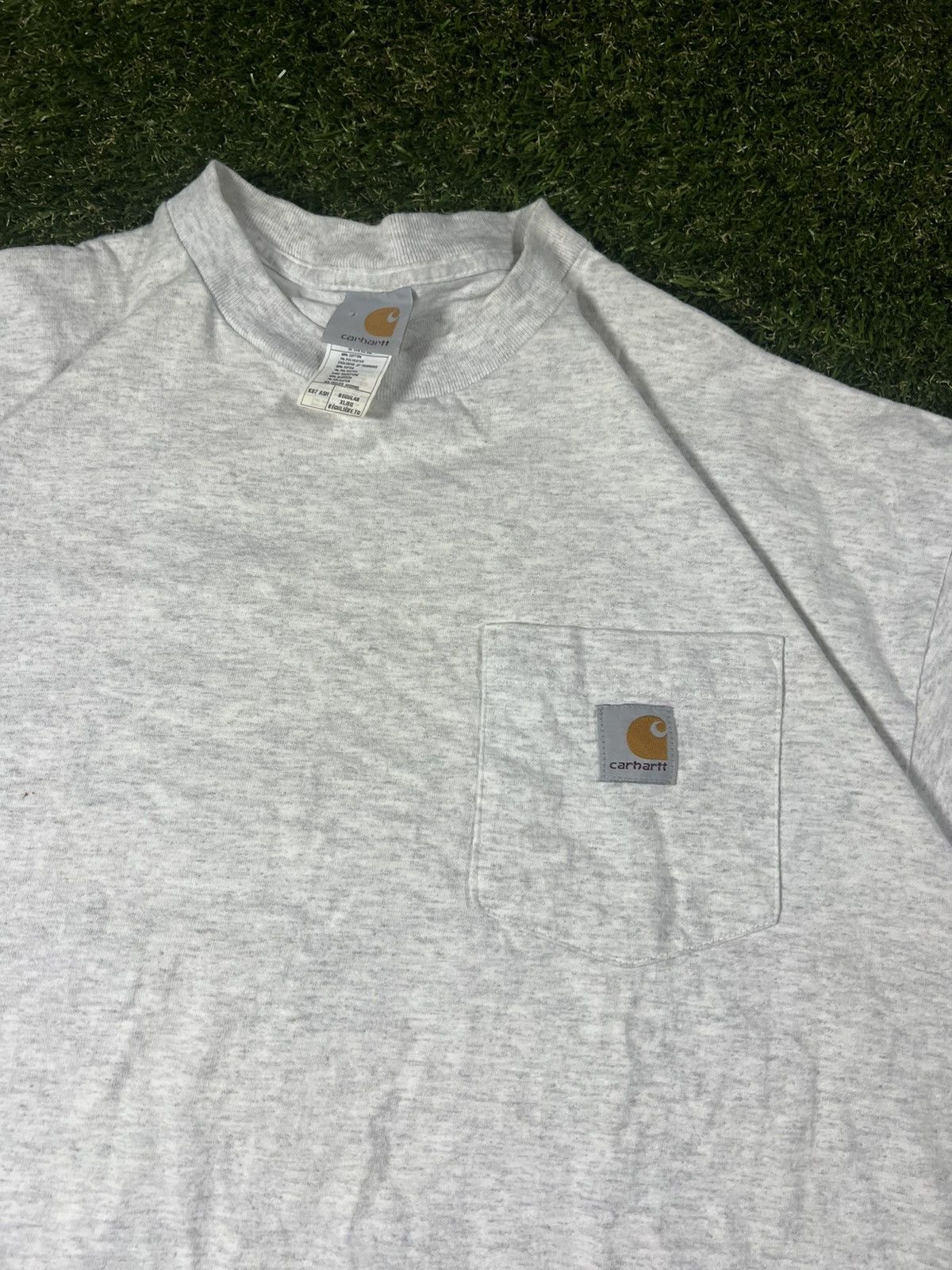 Carhartt Vintage 90s Essential Carhartt Fall Pocket Utility Work Tee Size US XL / EU 56 / 4 - 2 Thumbnail