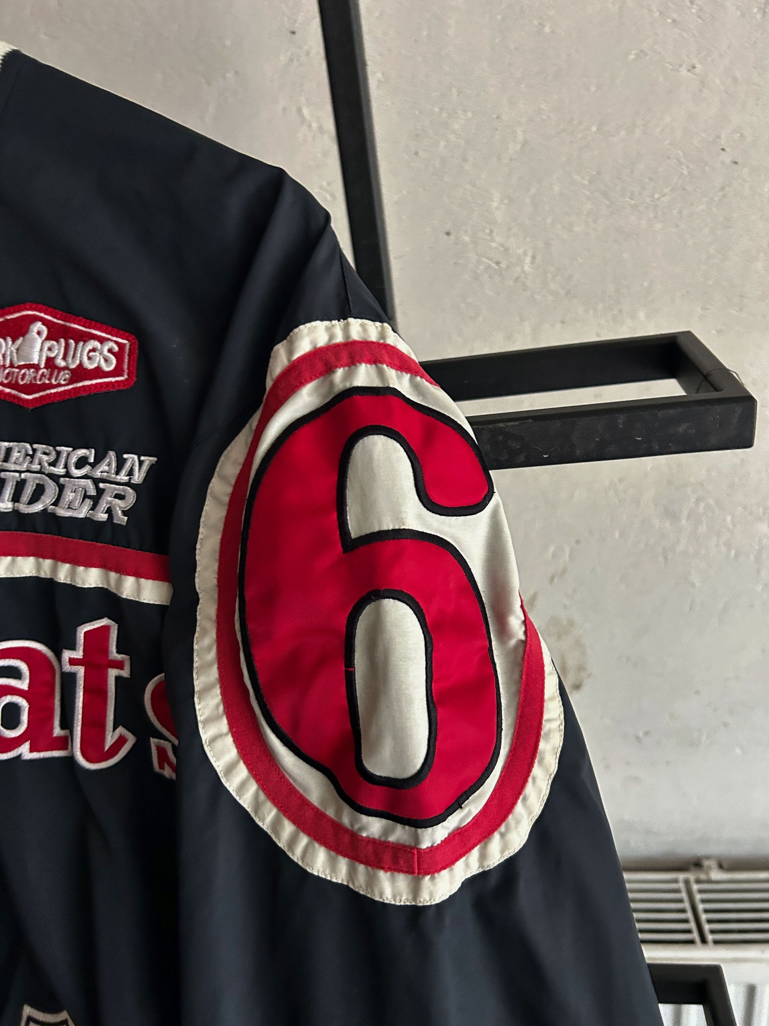 Vintage Wild Cats Racing Bomber Jacket Y2K Motorsport Style Size US M / EU 48-50 / 2 - 10 Thumbnail