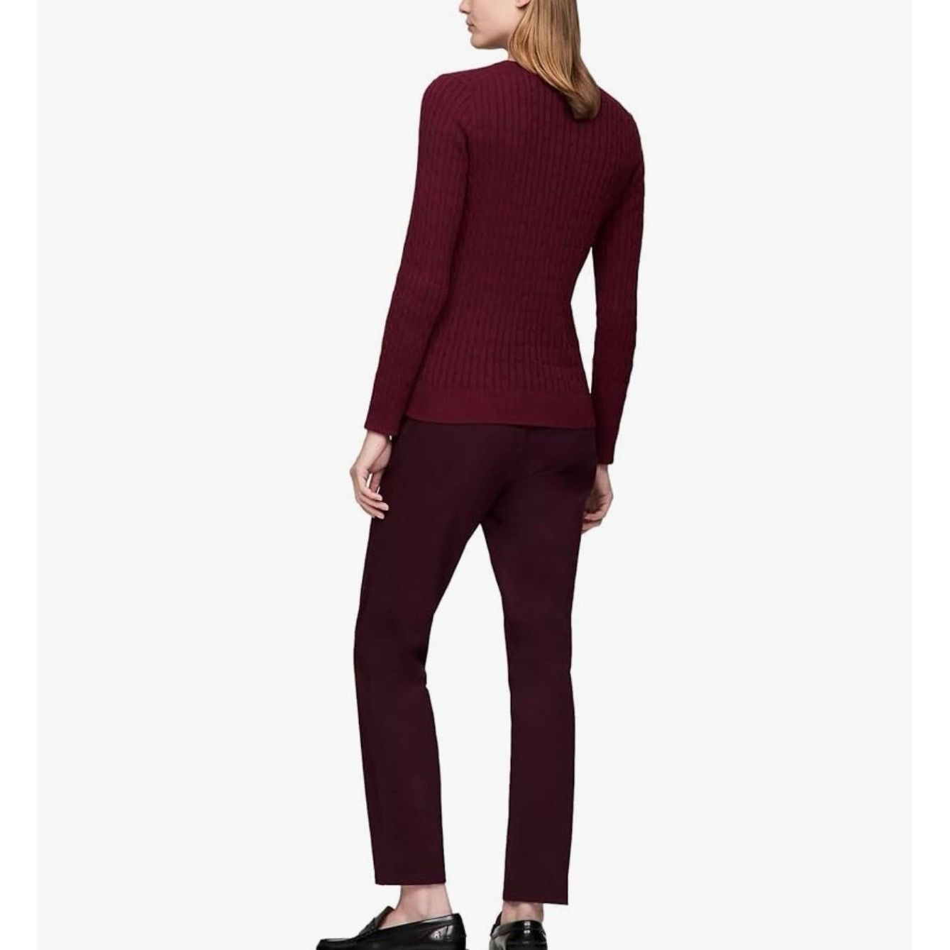 Tommy Hilfiger Tommy HilfigerLong-Sleeve Cable Knit Sweater size XS new Size XS / US 0-2 / IT 36-38 - 4 Thumbnail