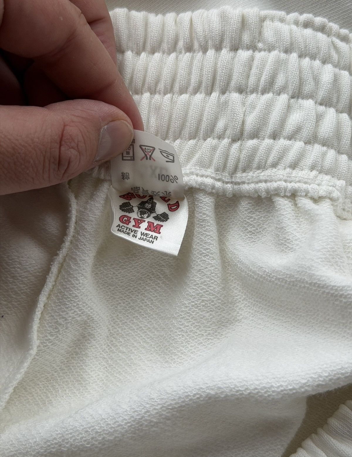 Vintage RARE* VINTAGE 90s BAGGY SHORT WORLD GYM GORILLA BODYBUILDING Size US 34 / EU 50 - 8 Thumbnail