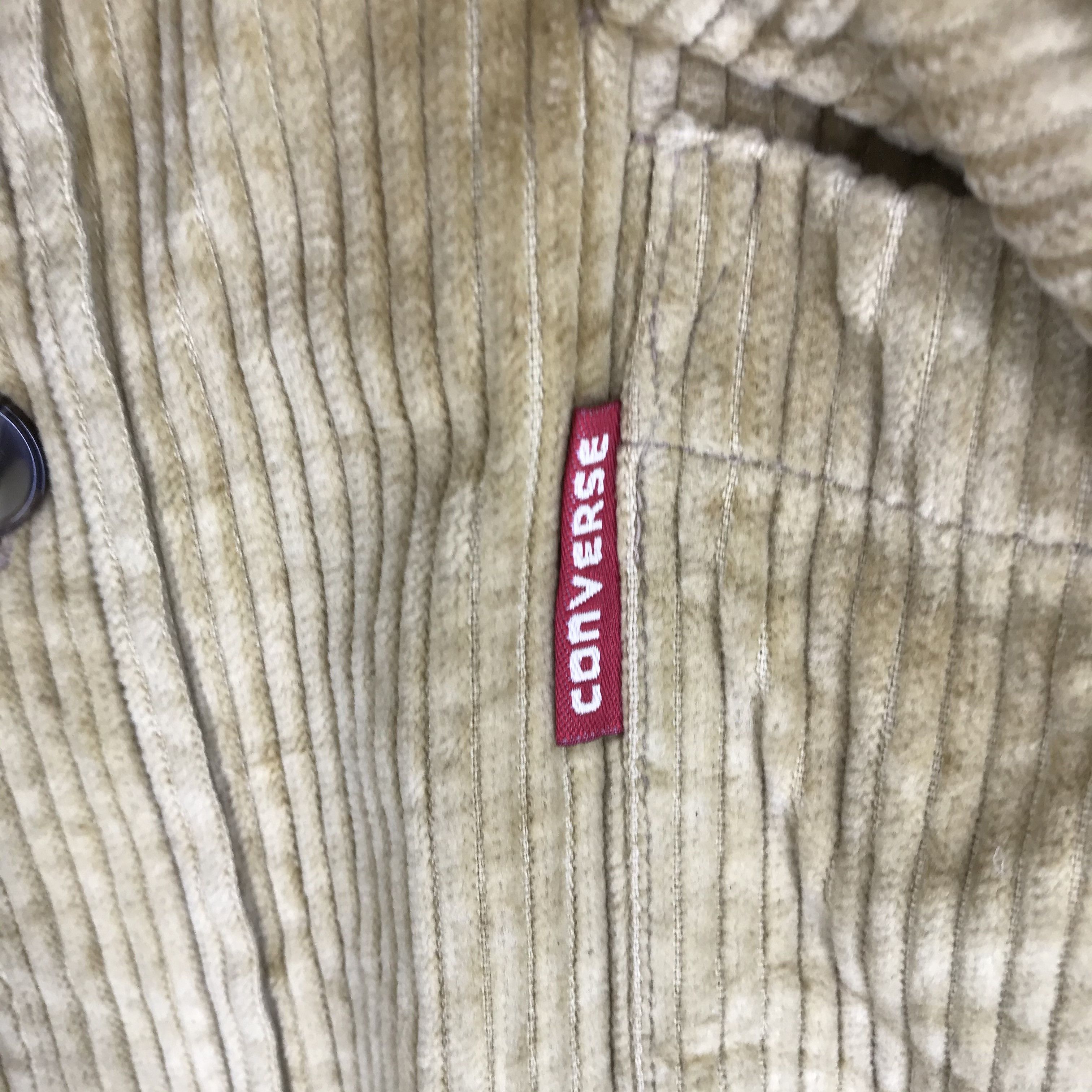 Converse 90s Vintage CONVERSE ALL STAR Corduroy Jacket #2426-84 Size US XL / EU 56 / 4 - 4 Thumbnail