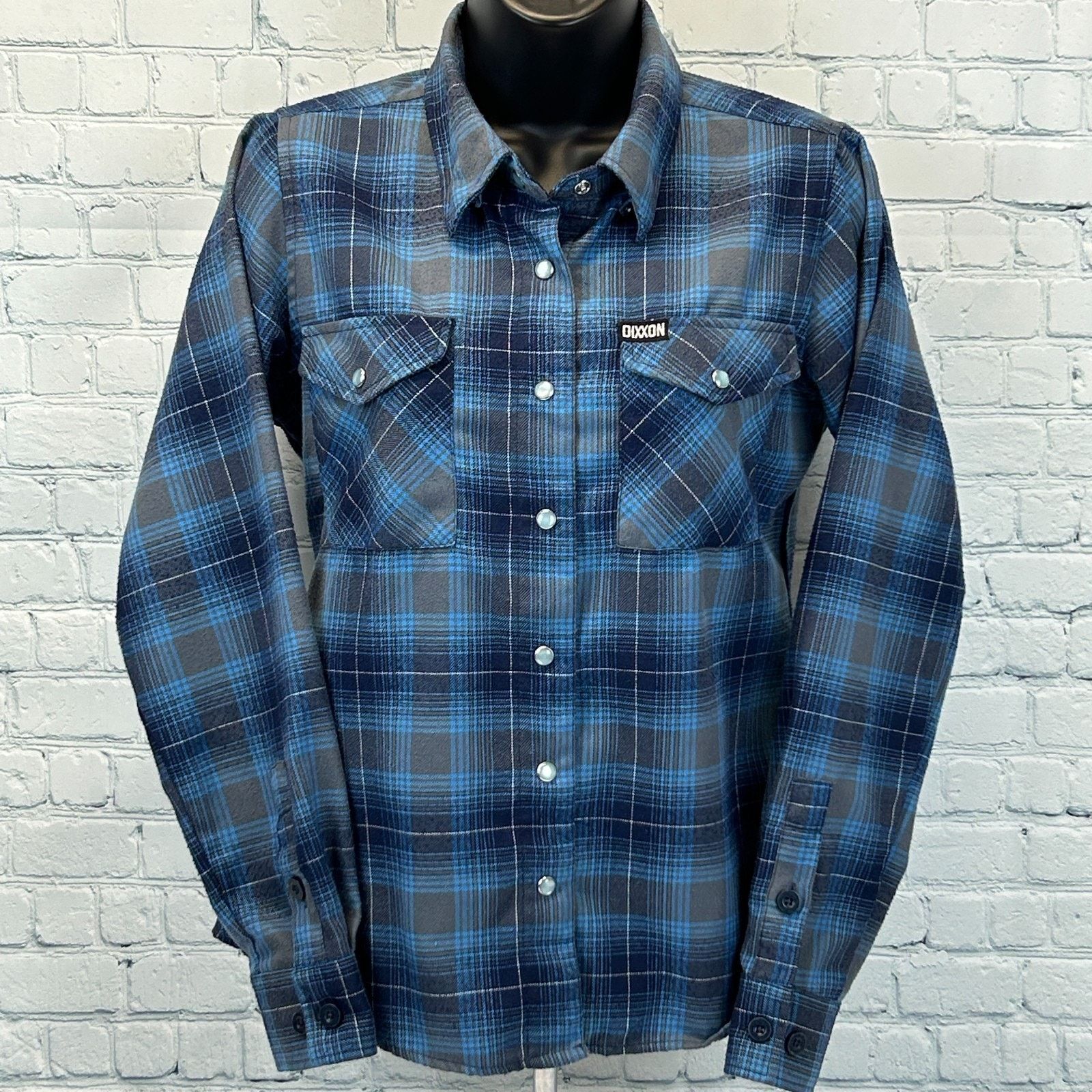 Dixxon Dixxon Flannel Co Pearl Snap Button Front Shirt Womens Small Size S / US 4 / IT 40 - 2 Thumbnail