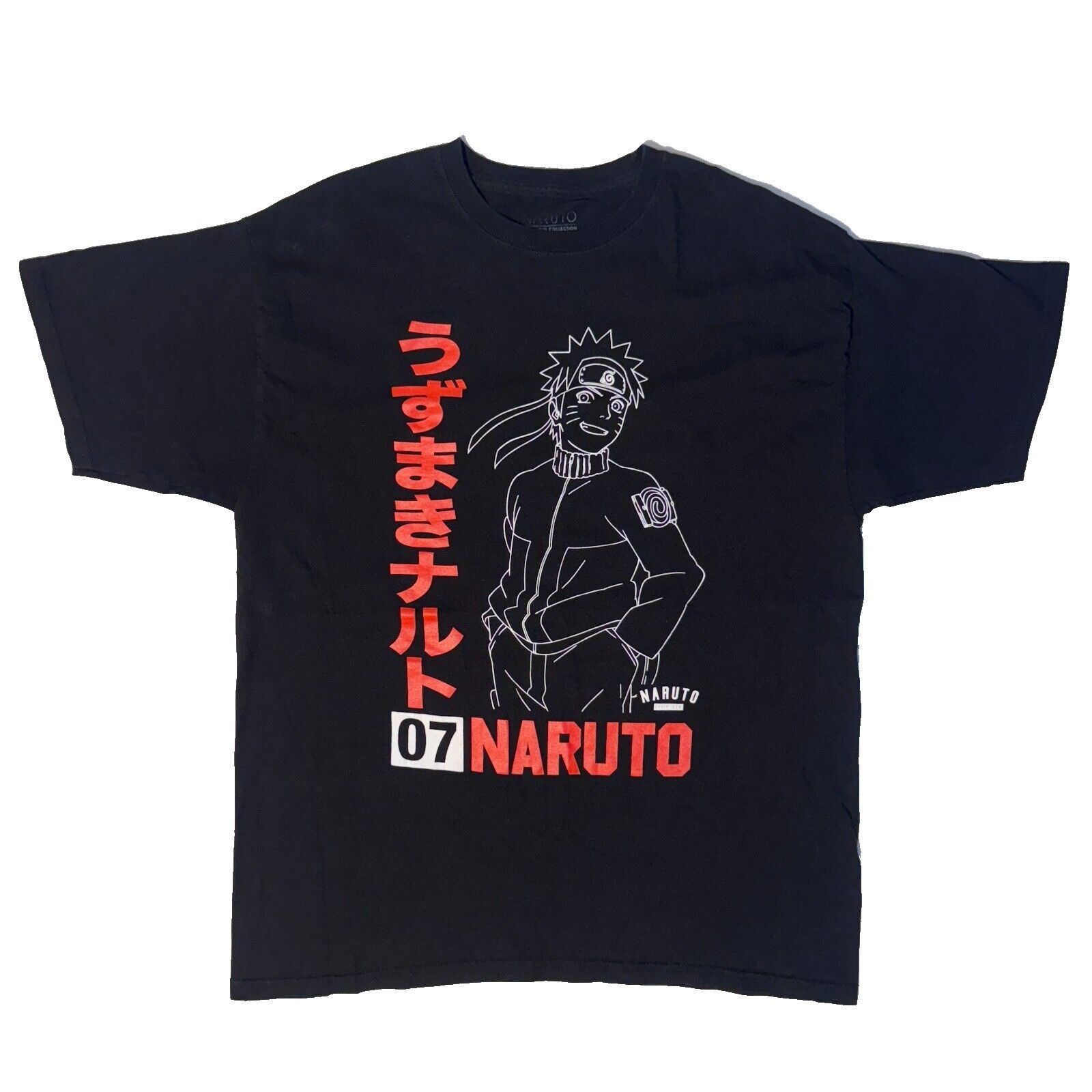 Other Naruto Shippuden Collection Uzamiki Masahi Kishimoto Black T Size US XL / EU 56 / 4 - 1 Thumbnail