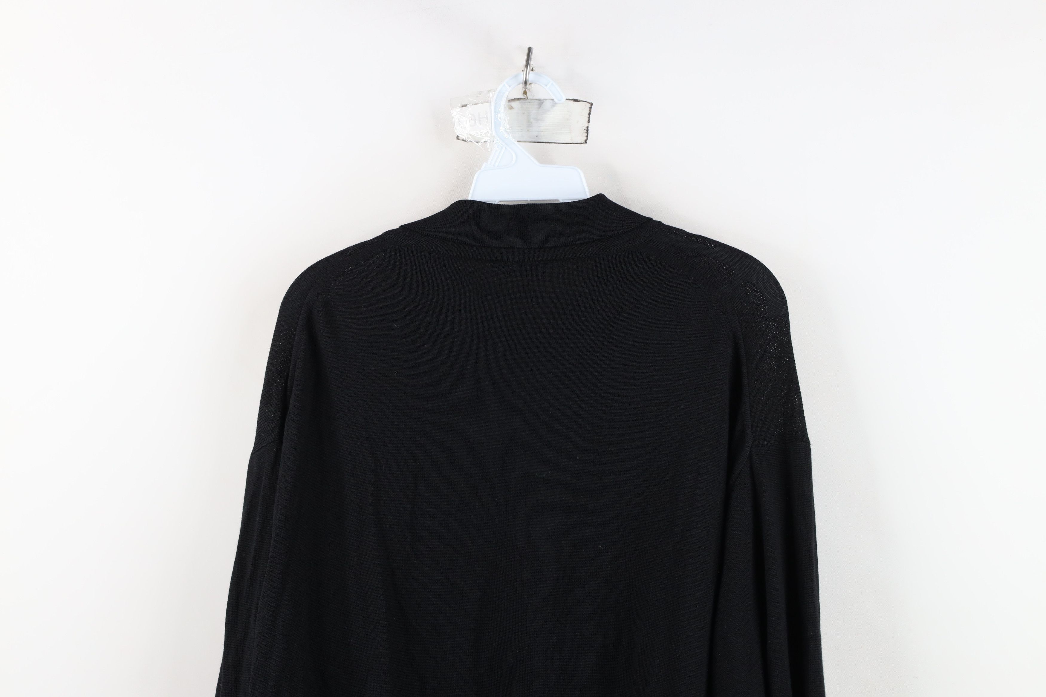 Vintage Vintage 90s Streetwear Cashmere Blend Knit Collared Sweater Size US XXL / EU 58 / 5 - 13 Thumbnail