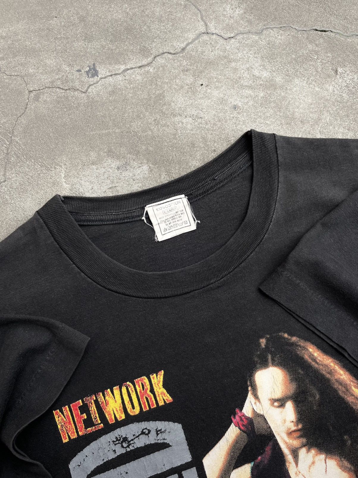 Vintage Rare 1989 Dan Reed Network Tour United We Slam Vtg. T-Shirt Size US XL / EU 56 / 4 - 7 Thumbnail