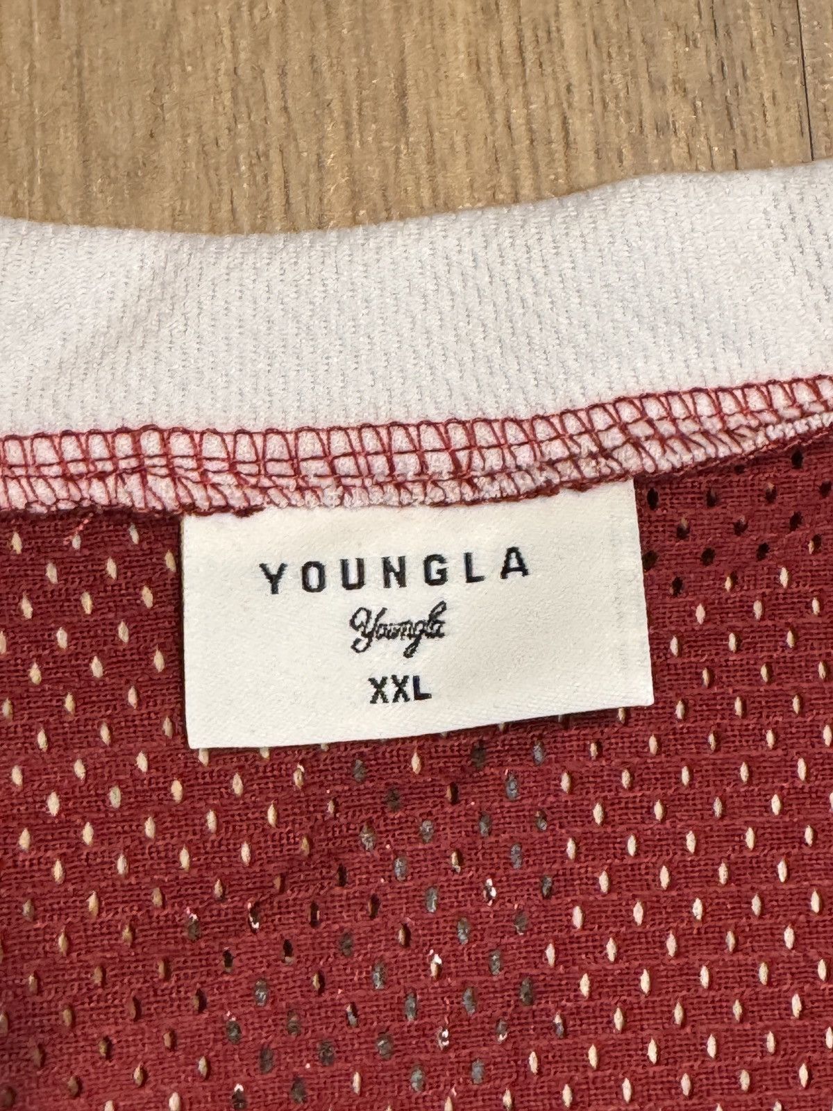 Alphalete Athletics YoungLa VARSITY FOOTBALL CROPPED JERSEY Size US XL / EU 56 / 4 - 11 Thumbnail