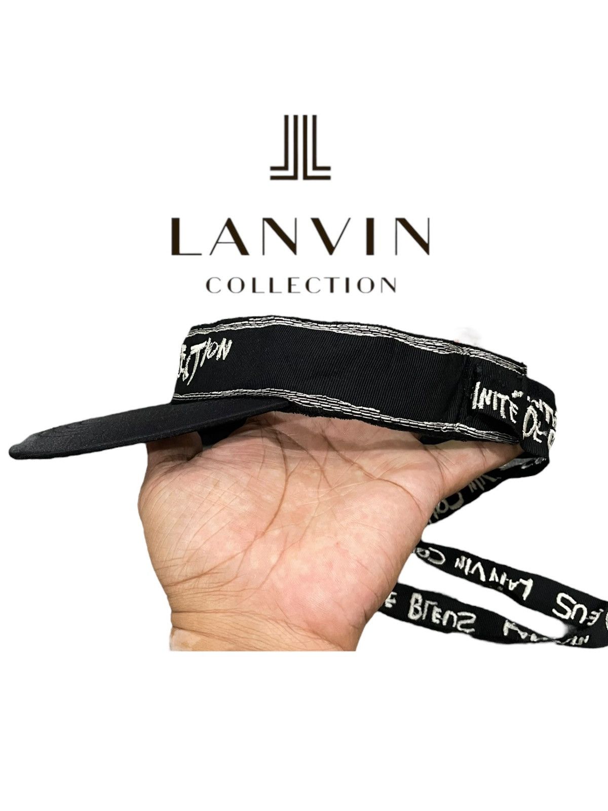 Lanvin LANVIN Infinite De Bleus Cap Size ONE SIZE - 7 Thumbnail