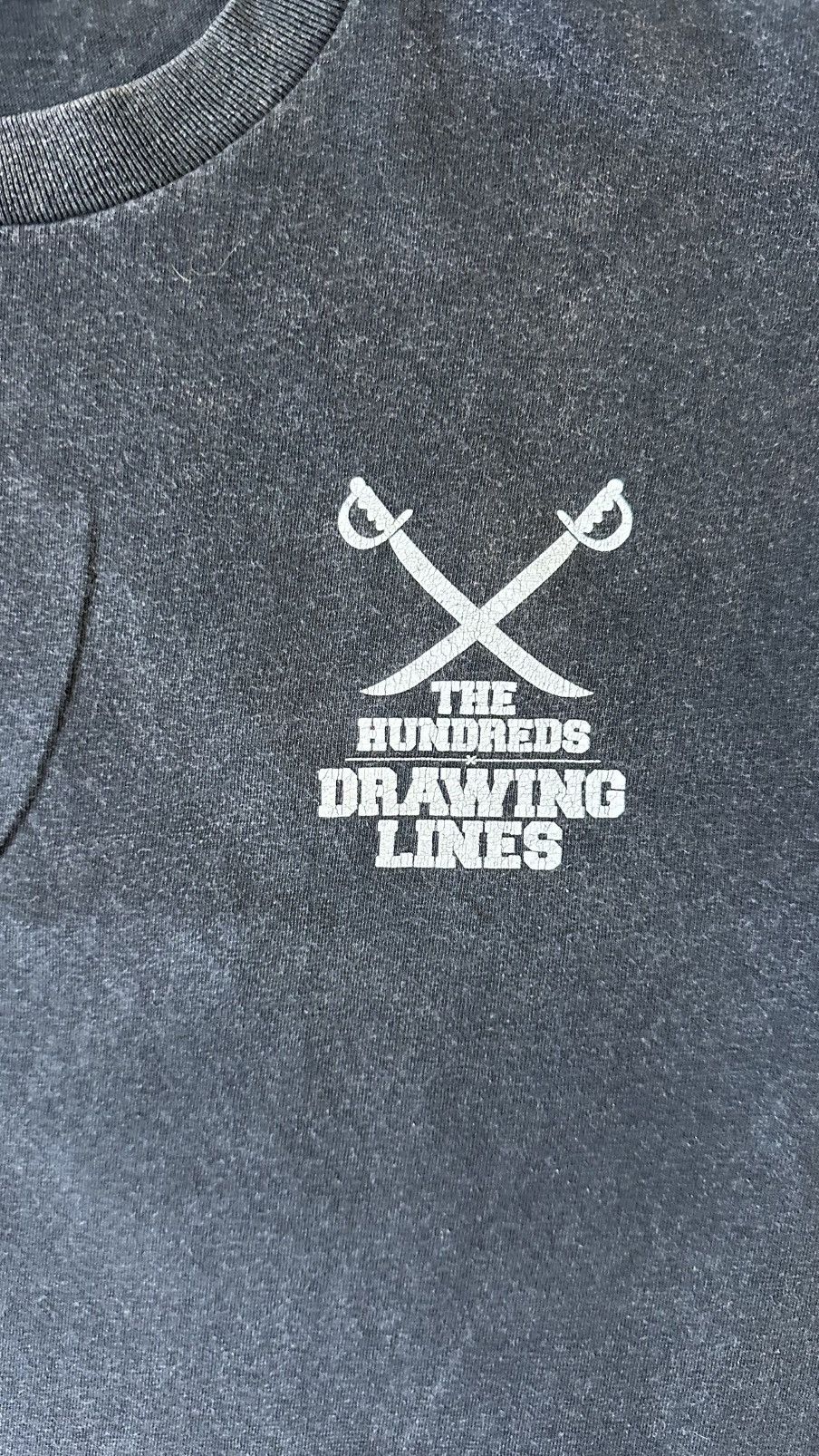 The Hundreds VINTAGE THE HUNDREDS DRAWING LINES BLACK TEE Size US M / EU 48-50 / 2 - 3 Thumbnail