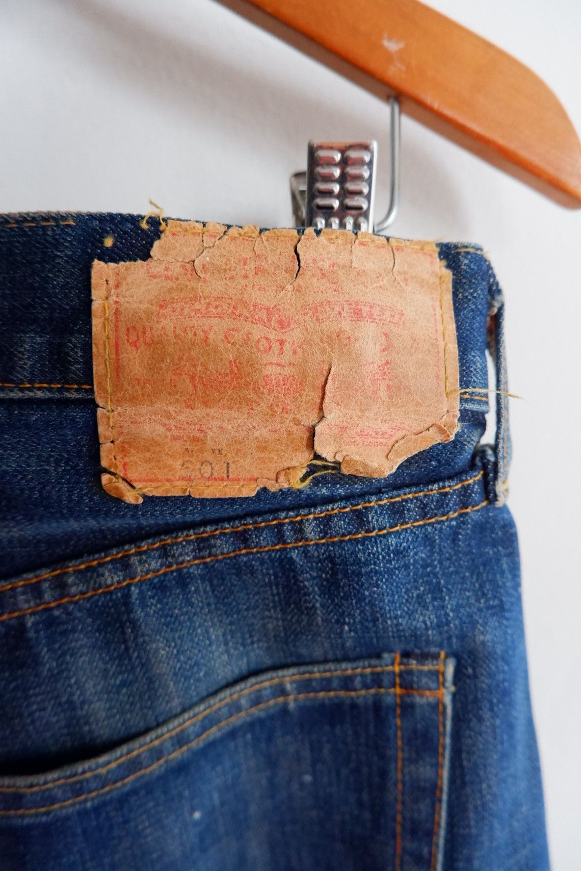 Levi's Vintage Levis Big E 501 Selvedge Jeans Size US 32 / EU 48 - 7 Thumbnail