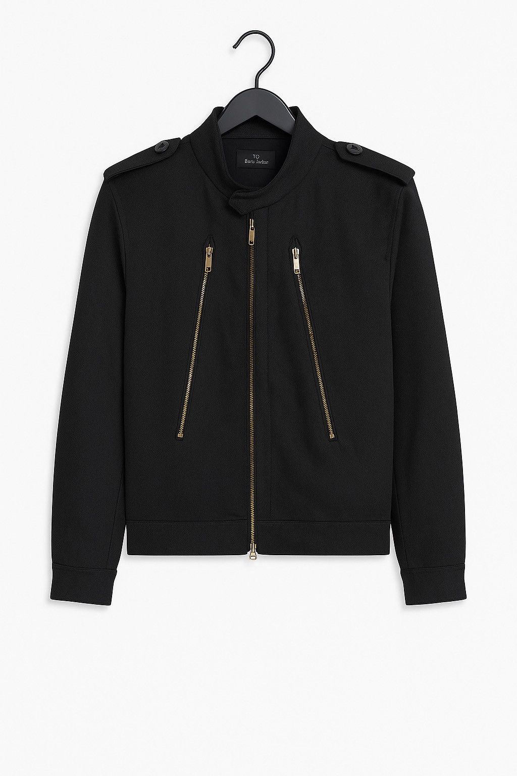 Paul Smith PS Paul Smith Black Military-Inspired Jacket – Men’s Vintage Size US S / EU 44-46 / 1 - 1 Thumbnail