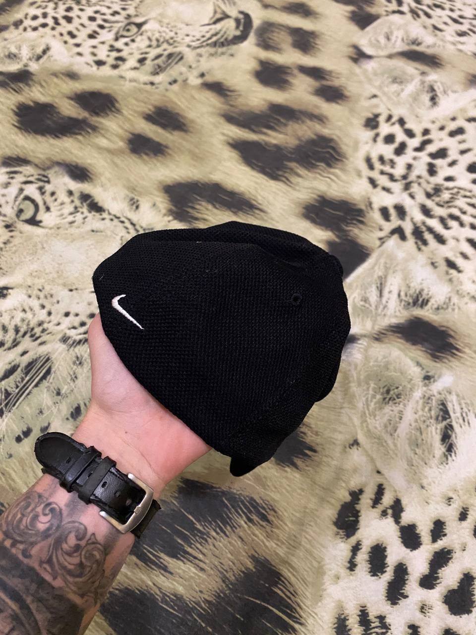 Nike × Vintage Nike 90s Vintage Hat Cap Swoosh Streetwear Hype Size ONE SIZE - 5 Thumbnail