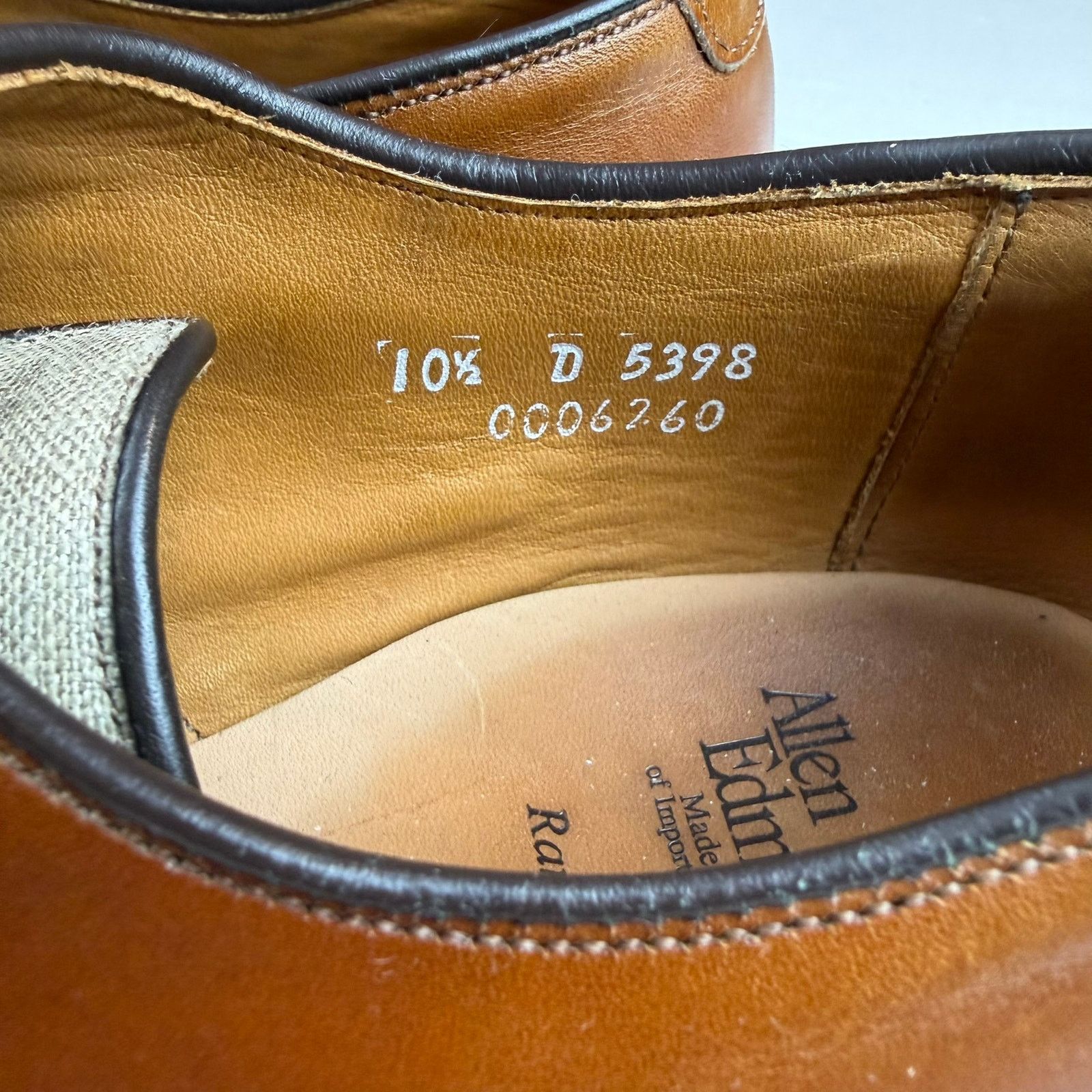 Allen Edmonds Allen Edmonds Ramsey Derby Shoes Size 10.5D Size US 10.5 / EU 43-44 - 3 Thumbnail