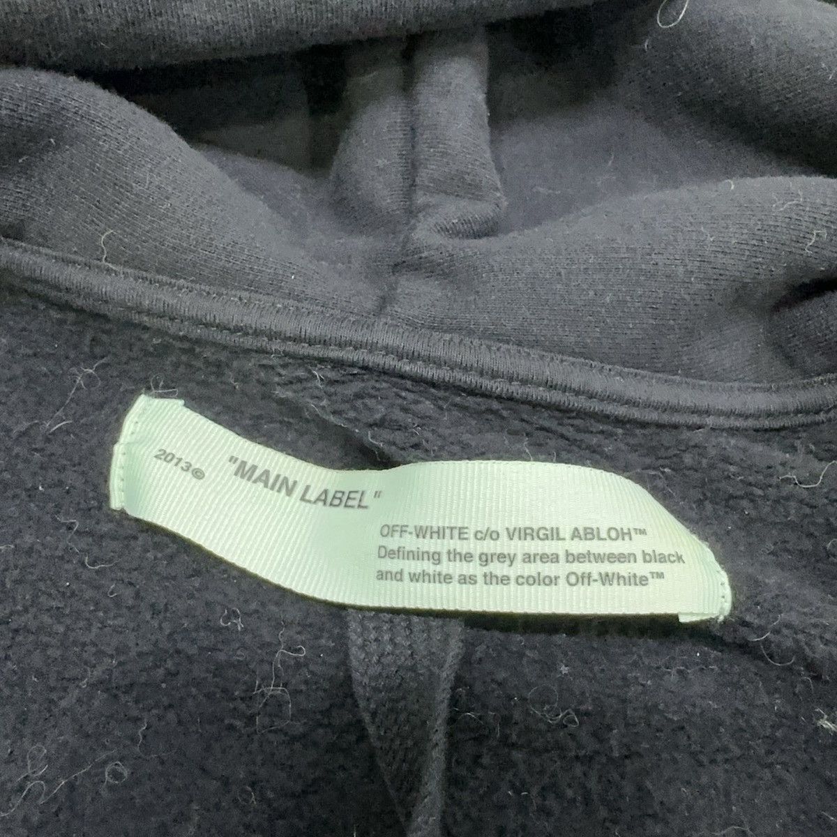 Off-White Off-White Diag Gradient Zip Hoodie Size US XXS / EU 40 - 4 Thumbnail