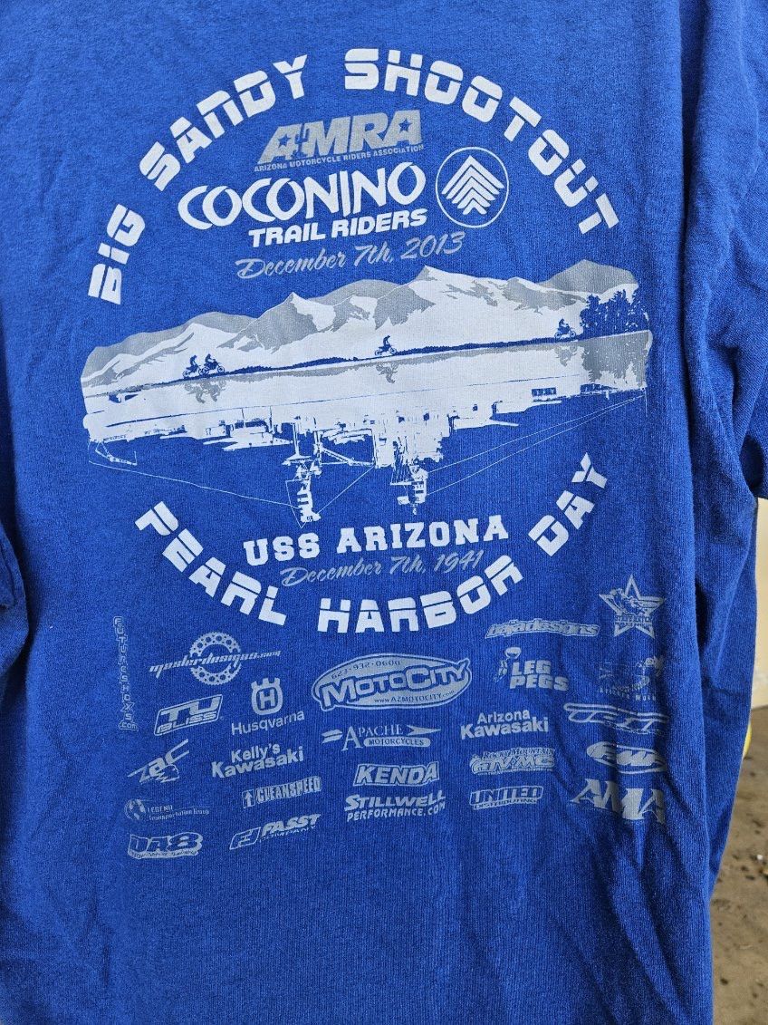 Other Big Sandy Shootout Pearl Harbor Day Biker Tee Size US XL / EU 56 / 4 - 4 Thumbnail