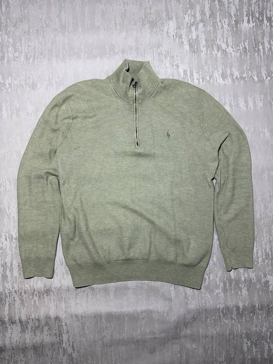 Polo Ralph Lauren Mens Ralph Lauren 1/4 Zip Sweatshirt Pullover vintage M Size US M / EU 48-50 / 2 - 1 Thumbnail