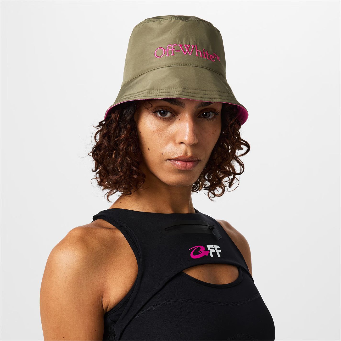 Off-White o1g2r1mq0125 Size: OS / Reversible Hat / Cap Multicolor Size ONE SIZE - 3 Thumbnail