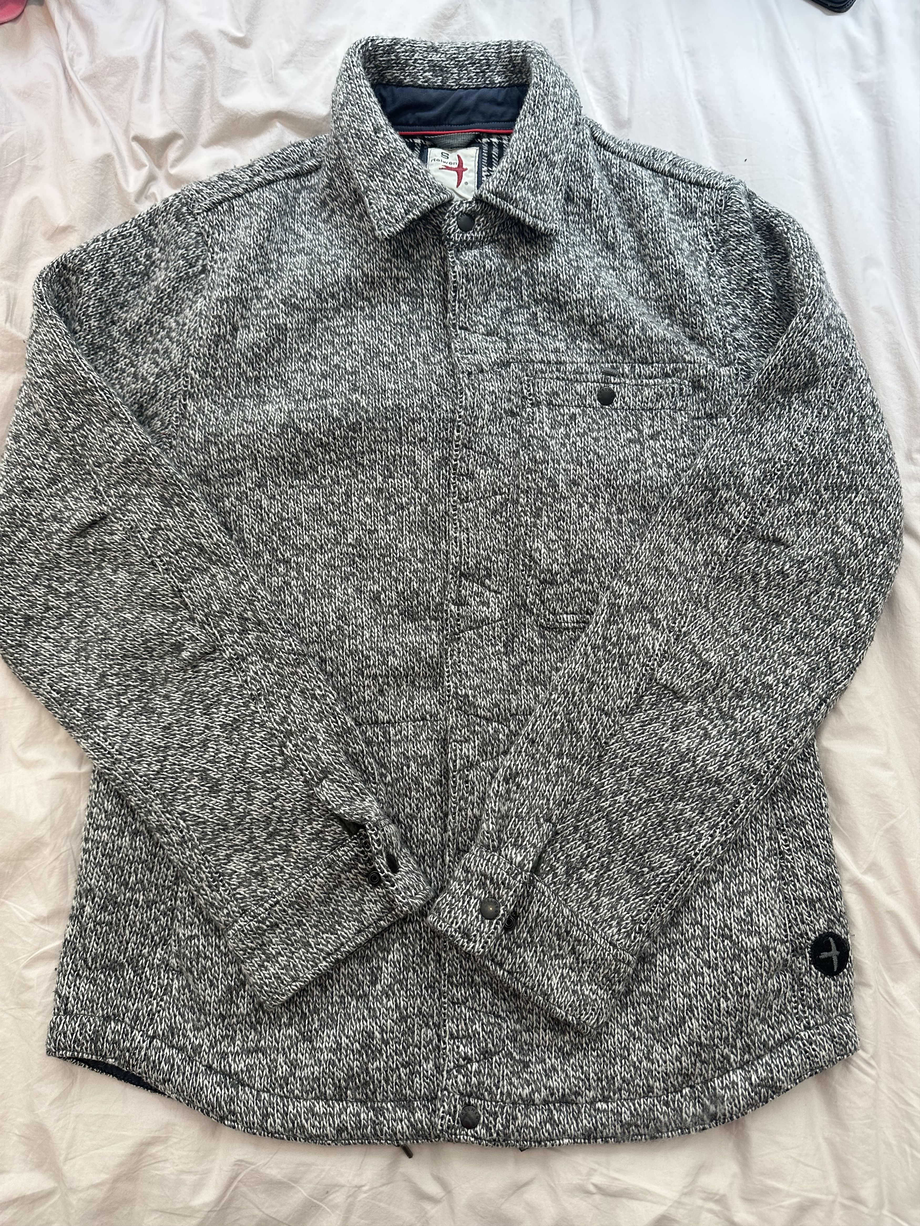 Relwen Relwen Fleece-Linked Harringbone Jacket Size US S / EU 44-46 / 1 - 1 Thumbnail