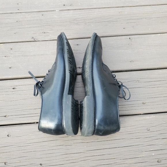 Allen Edmonds × Designer Allen Edmonds Badlands Black Leather Lace-up Oxford Comfort Size US 11.5 / EU 44-45 - 2 Thumbnail