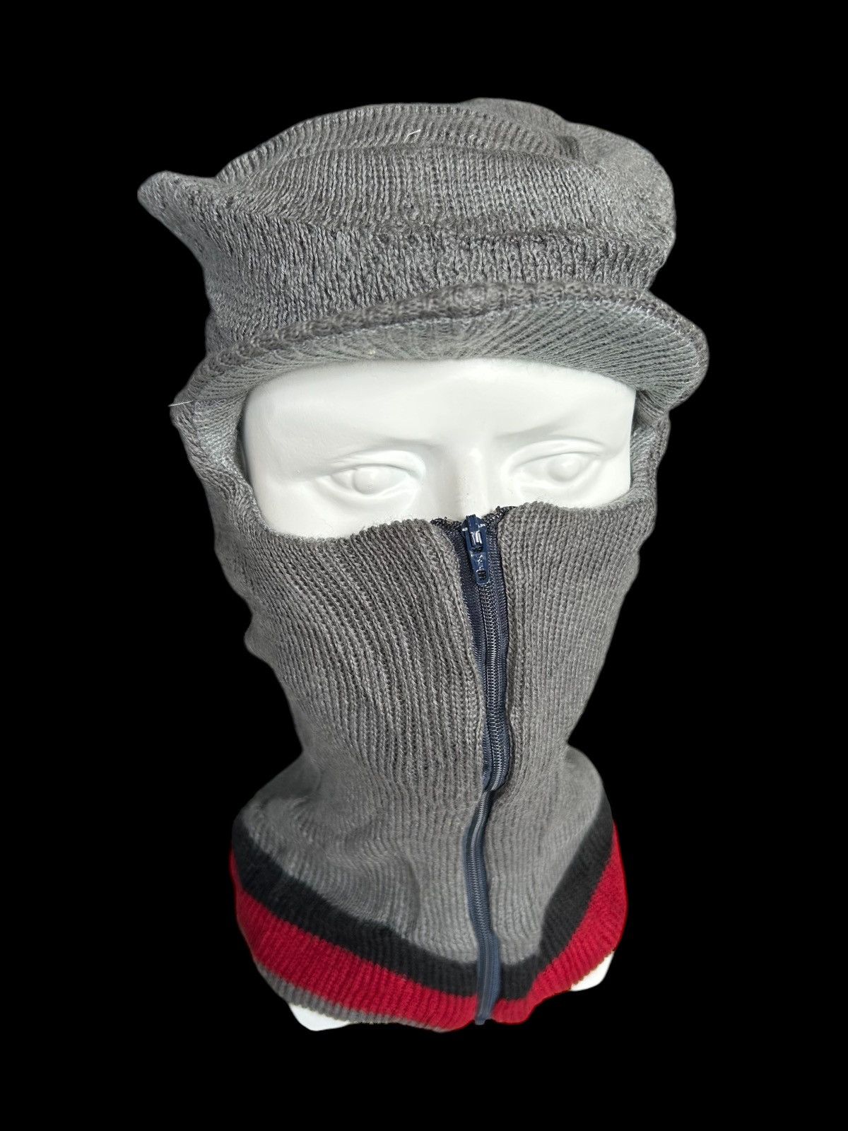 Japanese Brand × Kapital × Vintage Balaclava Masked Zipper Japanese Style Rare 🎌☠️☠️ Size ONE SIZE - 1 Thumbnail