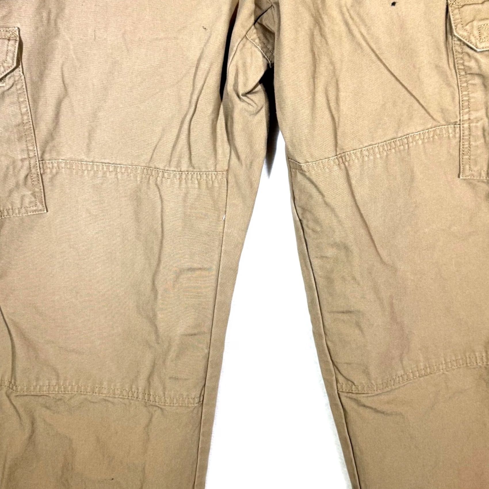 Vintage VINTAGE: No (omit) 5.11 Tactical Cargo Pants Men 40x30 Beige Cotton Workwear Utility Pants Cargo Pocket Baggy? Size US 40 / EU 56 - 6 Thumbnail