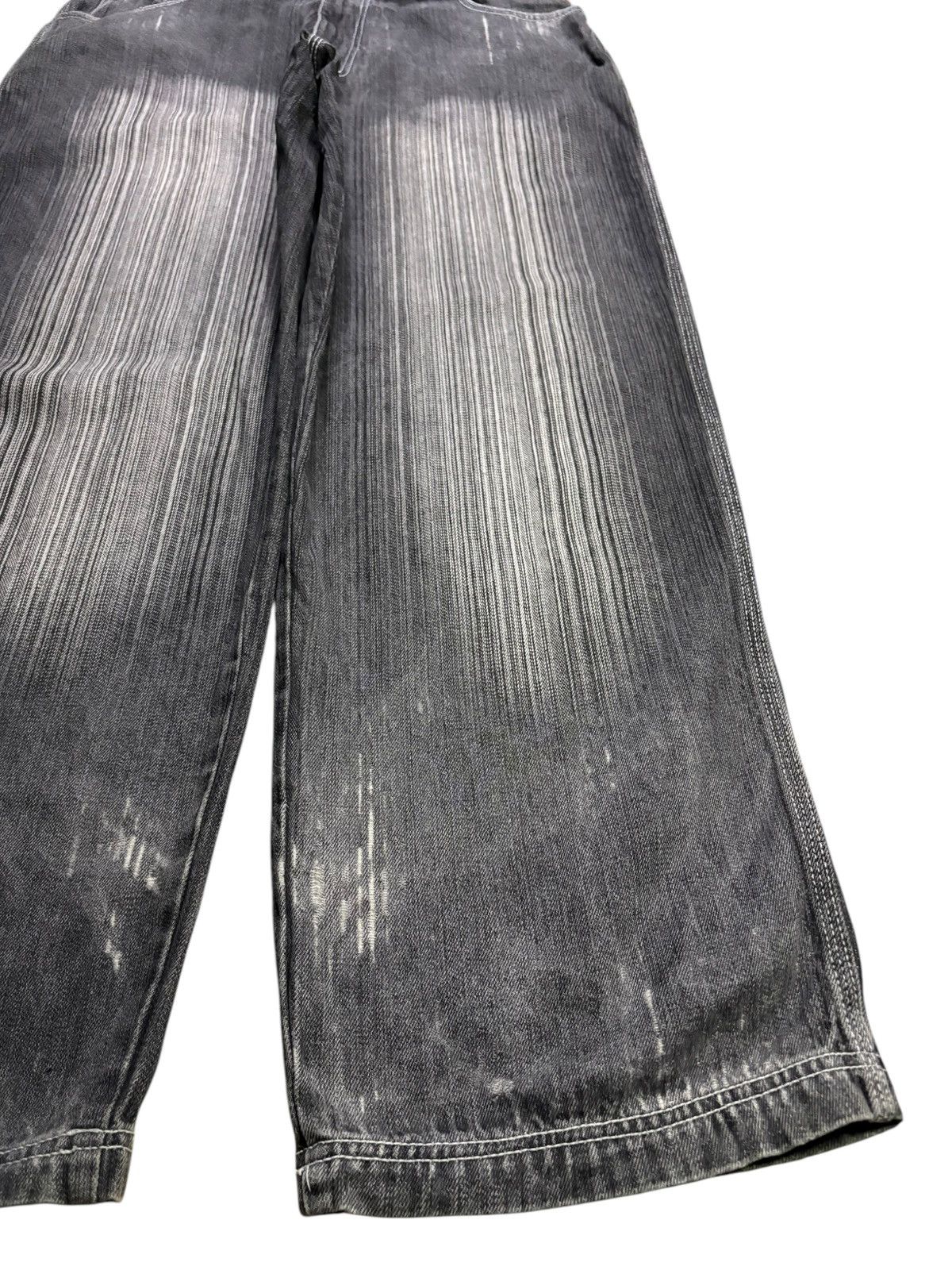 Japanese Brand Vintage Japanese Faded Wash Distress Carpenter Baggy Jeans Size US 36 / EU 52 - 7 Thumbnail