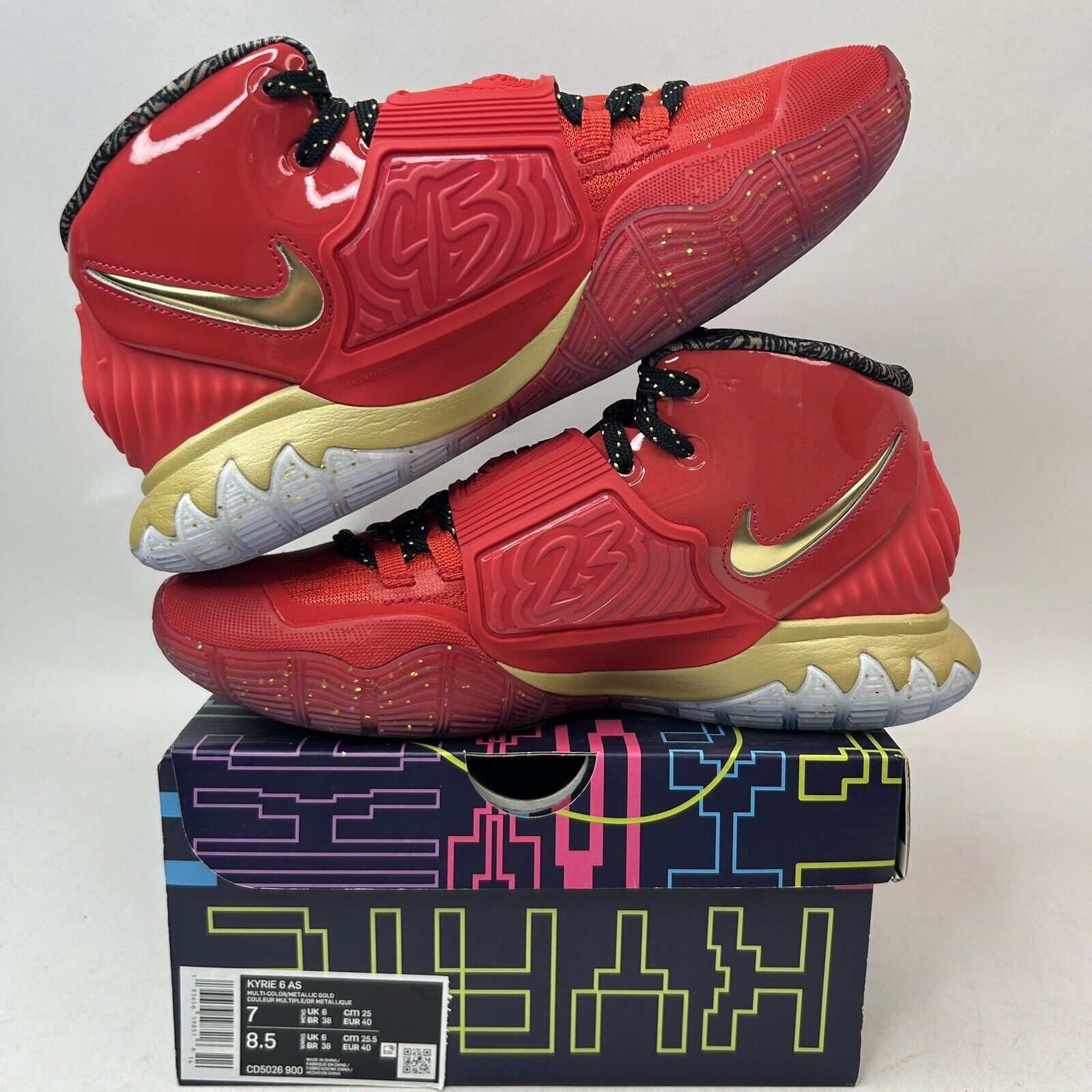 Nike Nike Air Zoom Kyrie Irving VI 6 ASG All-Star “Trophies” 2024 Size US 7 / EU 40 - 3 Thumbnail