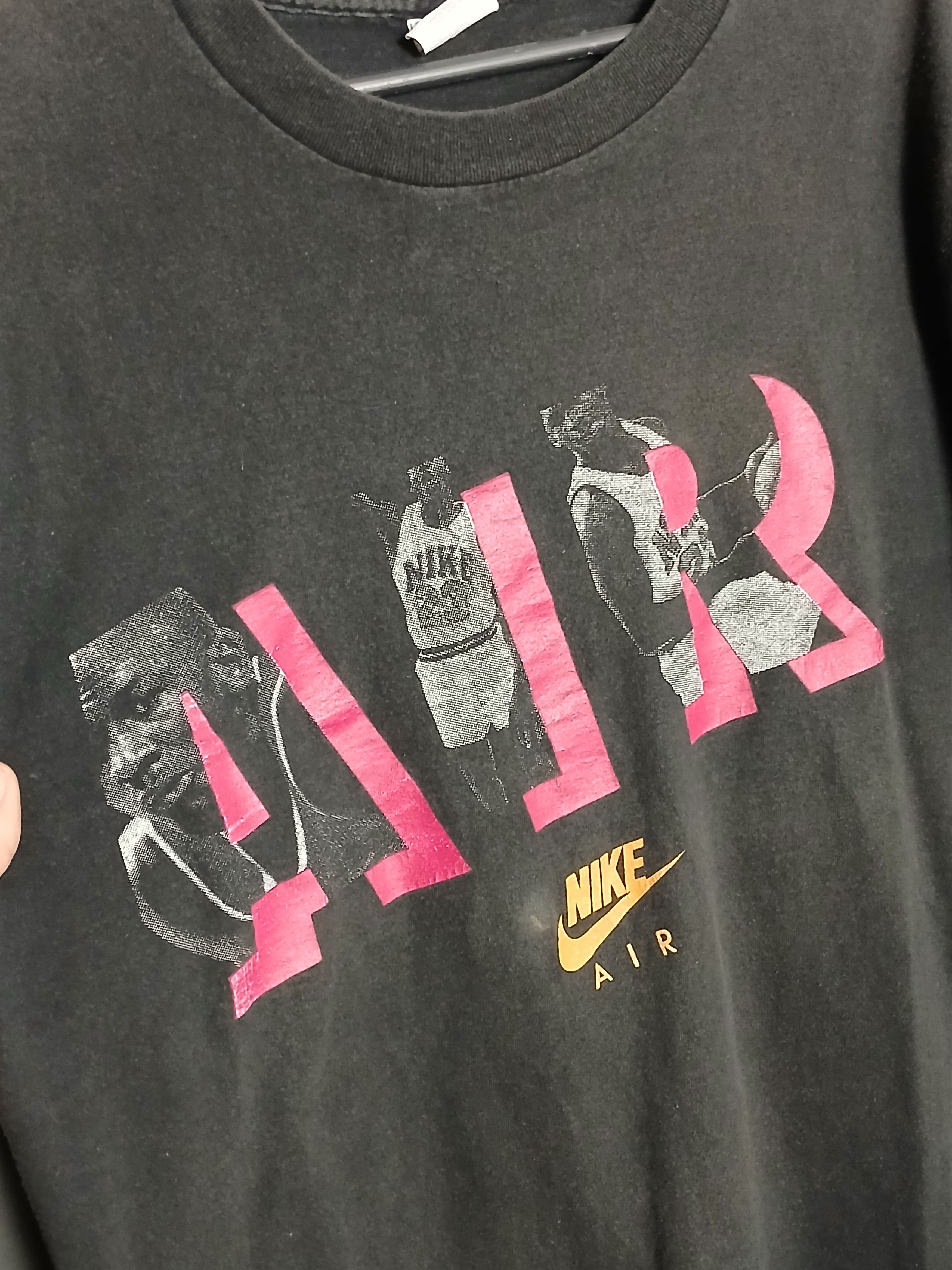Jordan Brand × Nike × Vintage Vintage Nike Air Jordan T-Shirt Size US L / EU 52-54 / 3 - 3 Thumbnail