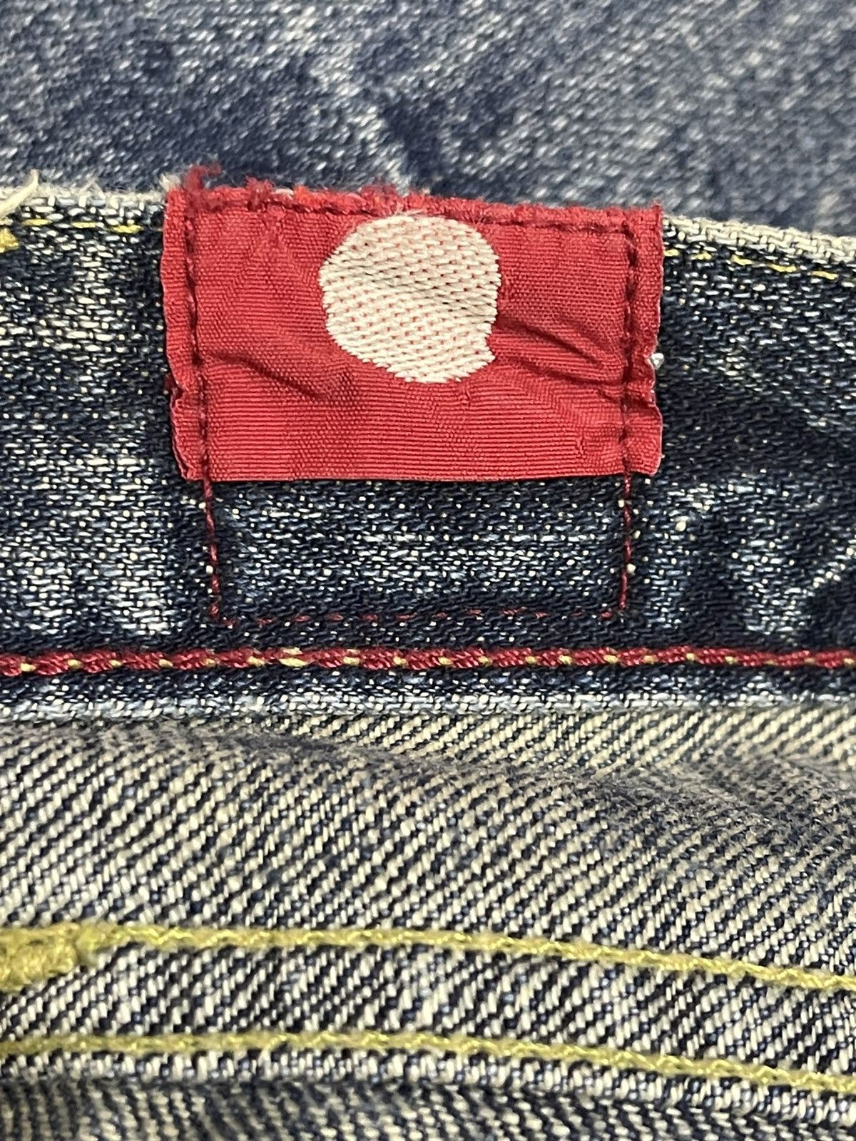 Blue Blue Japan Vintage Japanese Blue Way Bleached Distressed Baggy Jeans Size US 32 / EU 48 - 10 Thumbnail