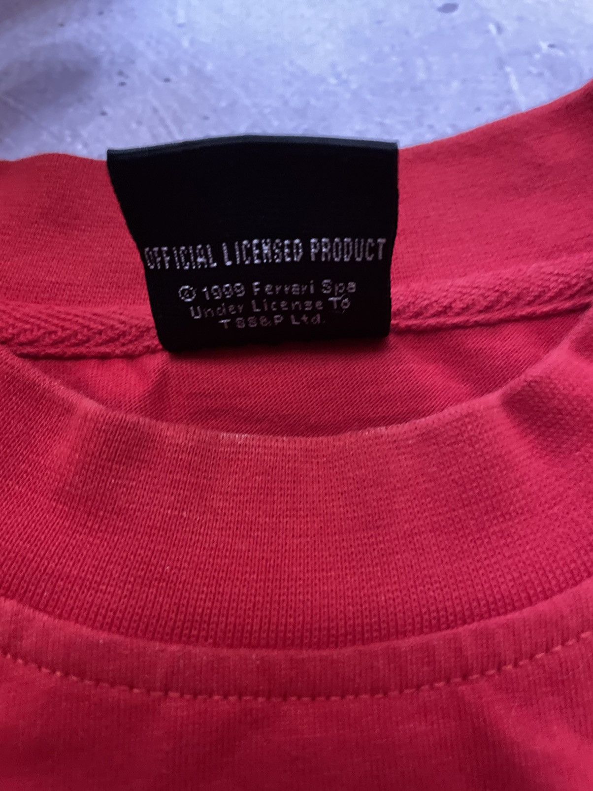 Ferrari × Vintage Vintage 1999 Ferrari Official Racing Tee T-shirt Size US M / EU 48-50 / 2 - 4 Thumbnail
